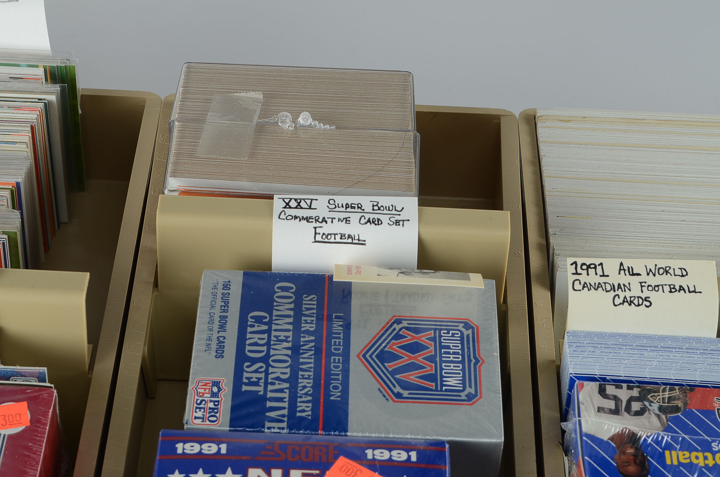 Assortment of Collectible Sports Football Cards Lot