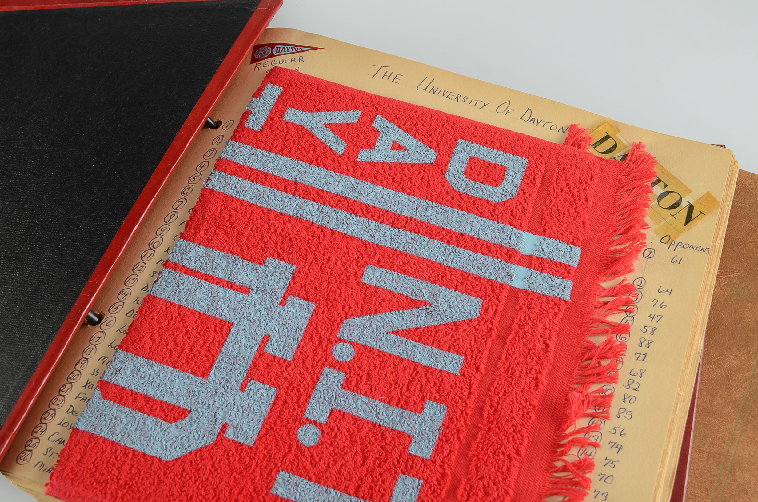 Collection Of Three College Basketball Sports Scrapbooks