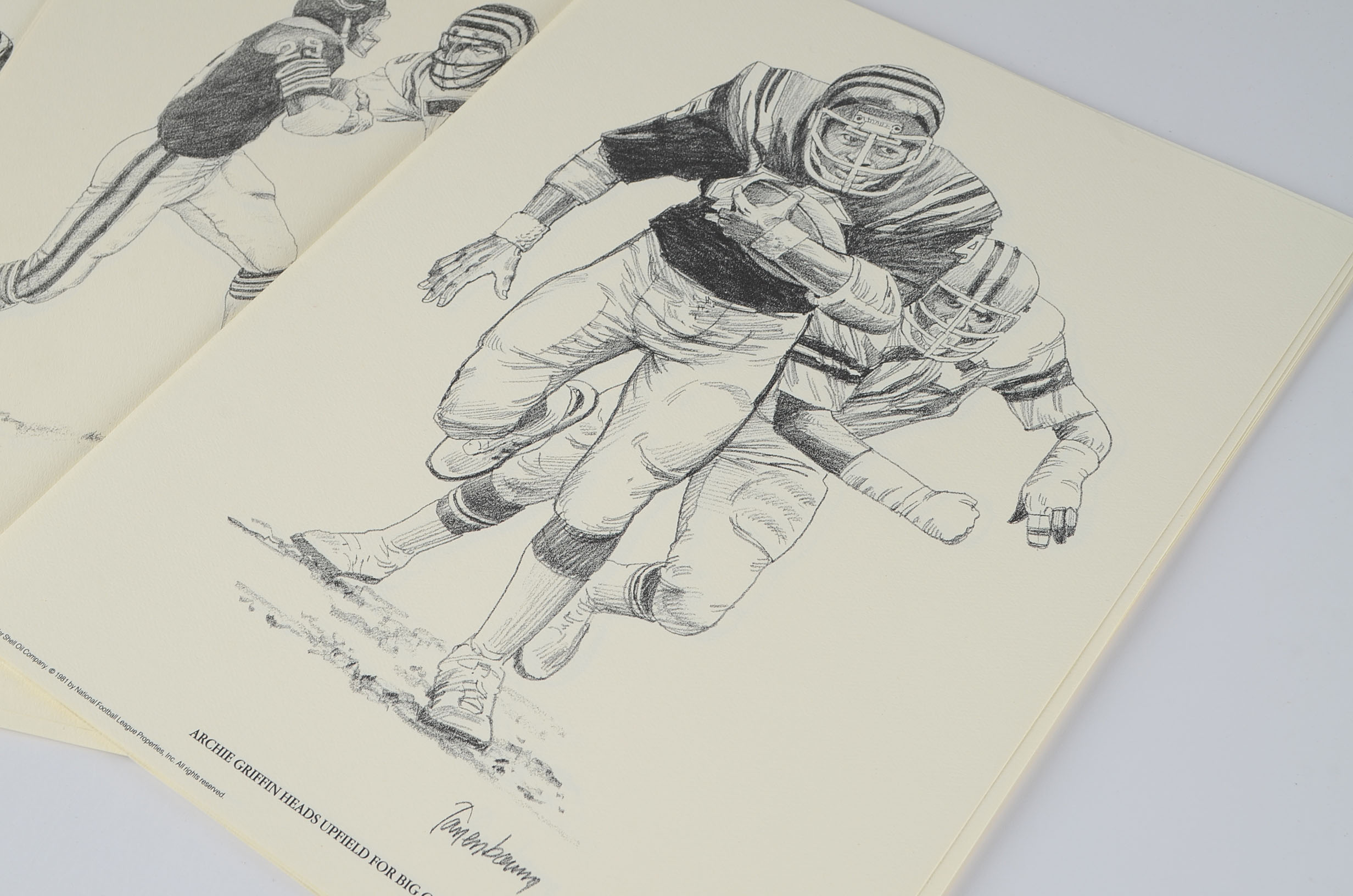 Collection Of Unframed Bengals Prints