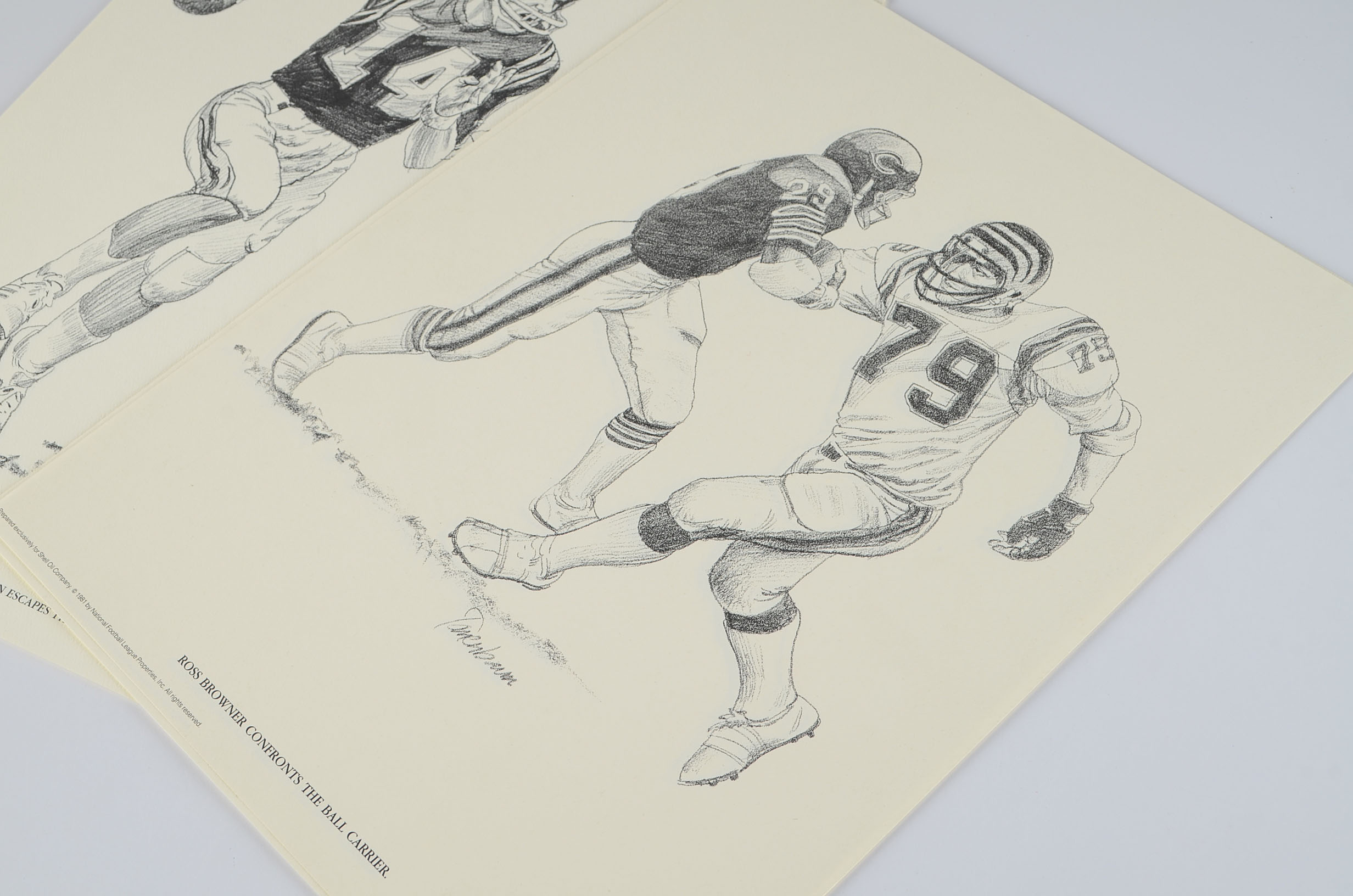 Collection Of Unframed Bengals Prints