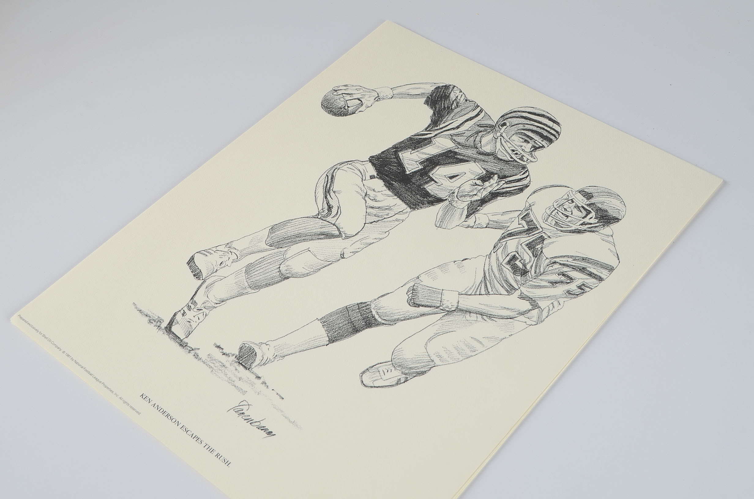 Collection Of Unframed Bengals Prints