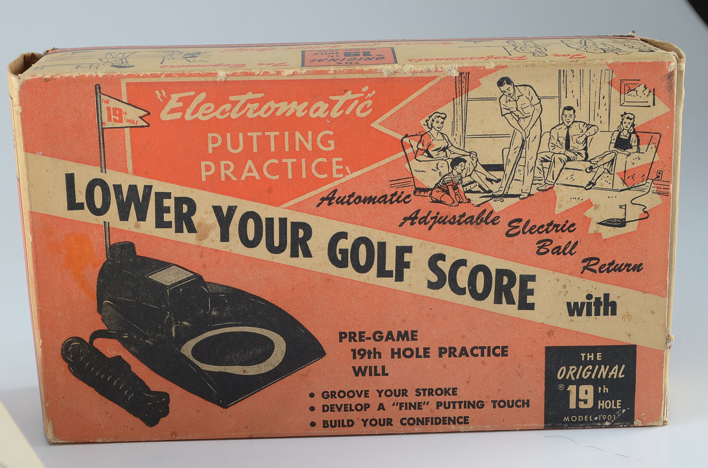 An Assortment of Vintage Golf Items