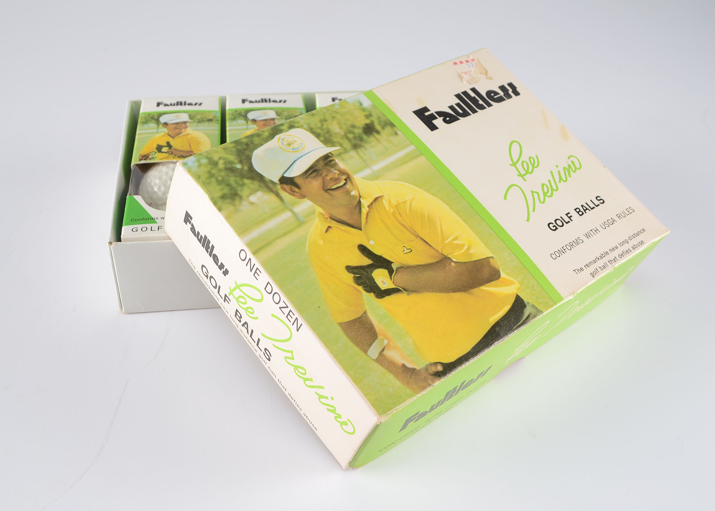 An Assortment of Vintage Golf Items