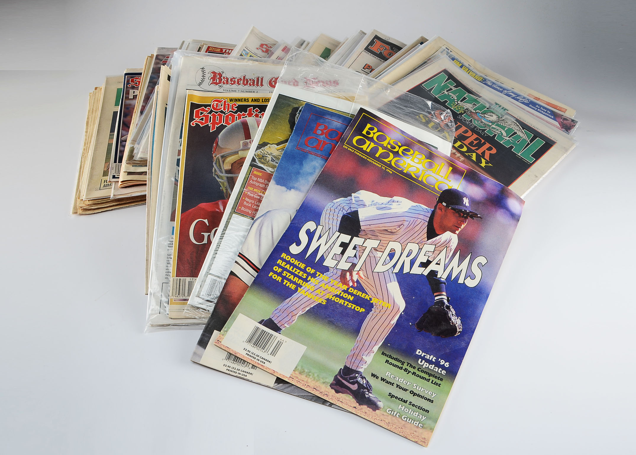 A Large Collection of Vintage Sports Periodicals