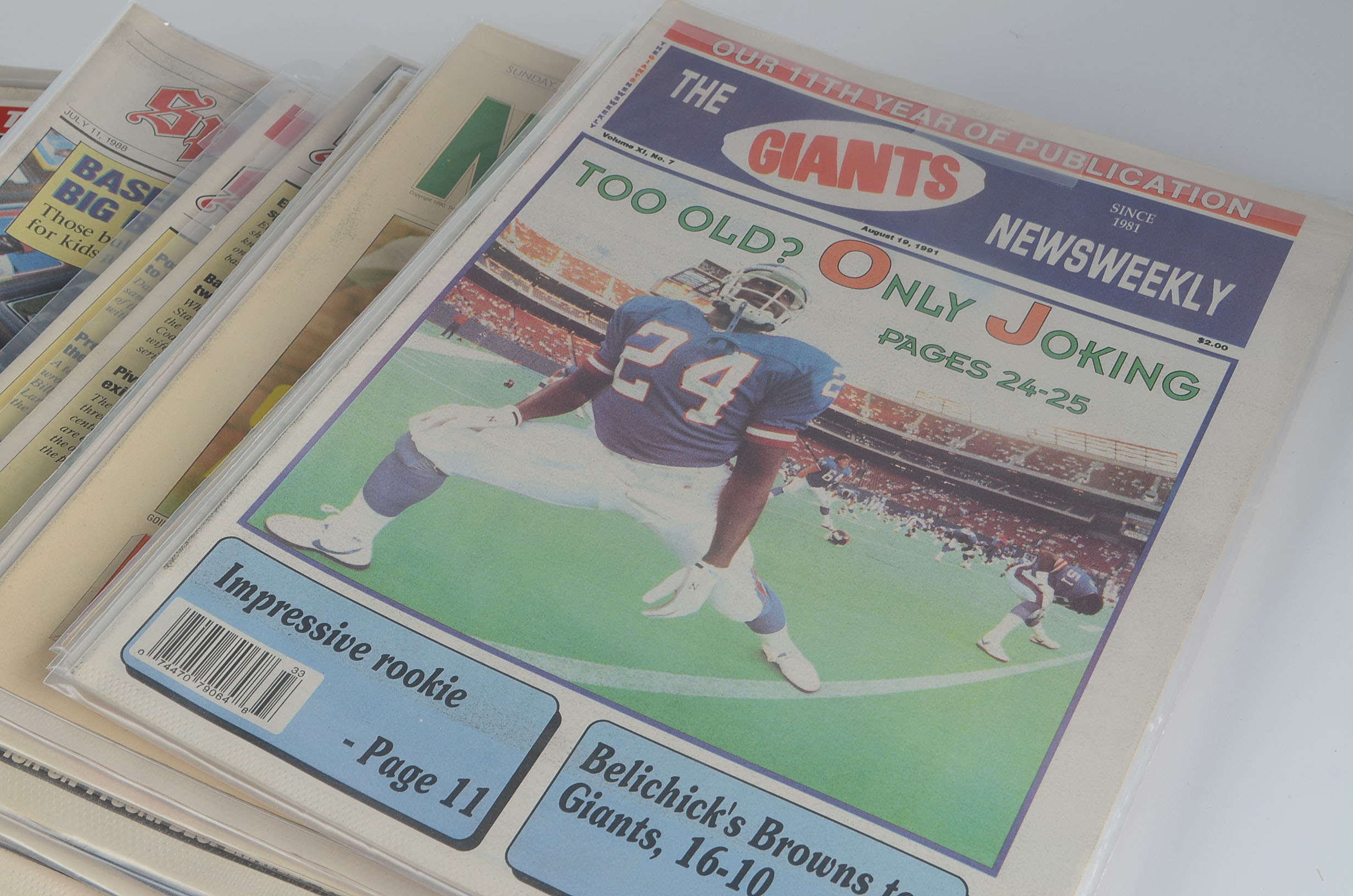 A Large Collection of Vintage Sports Periodicals