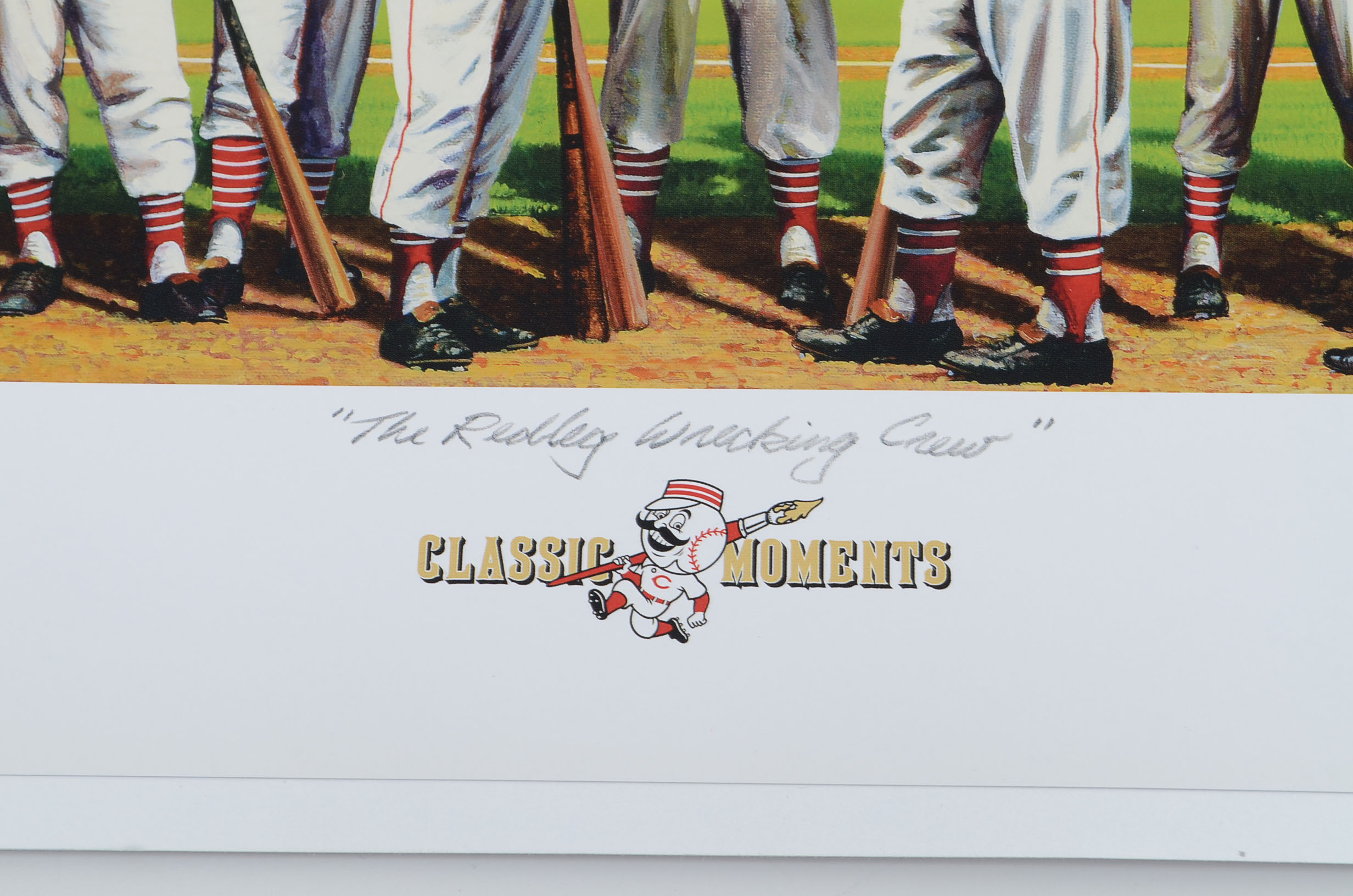 Cincinnati Reds Signed Lithograph