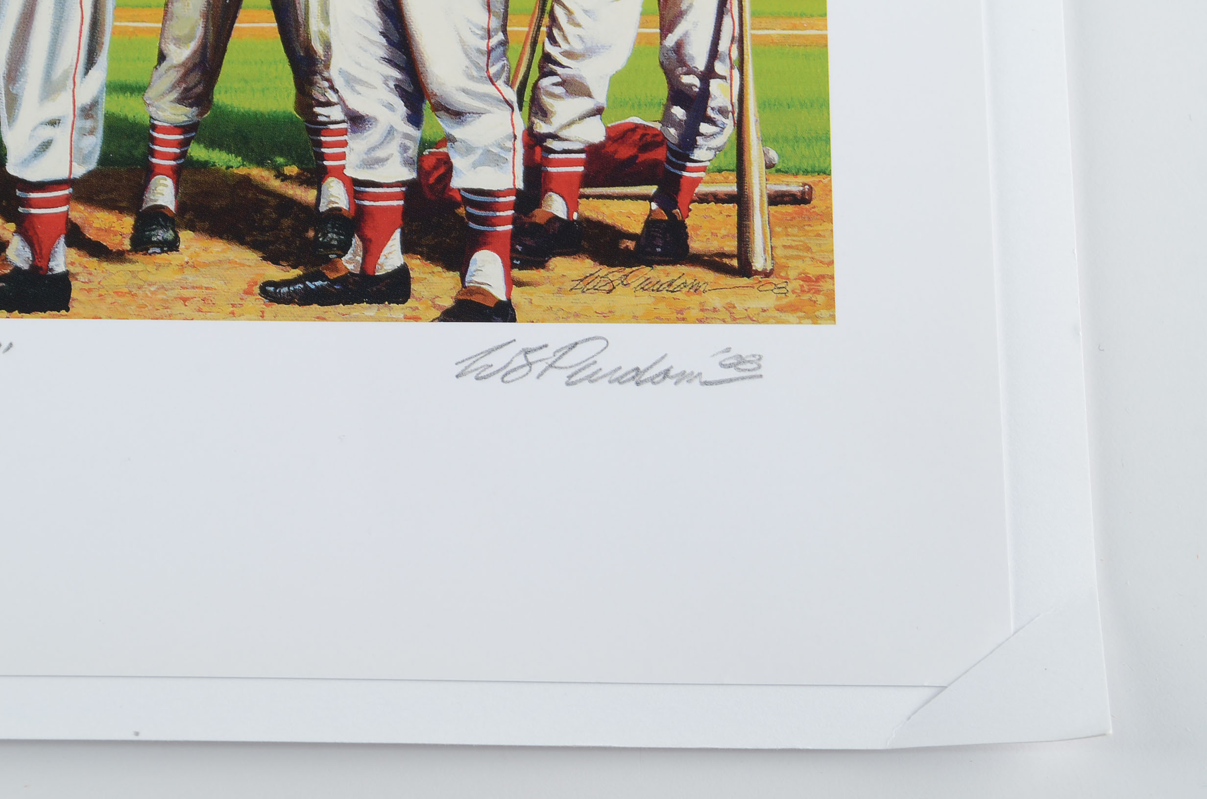 Cincinnati Reds Signed Lithograph