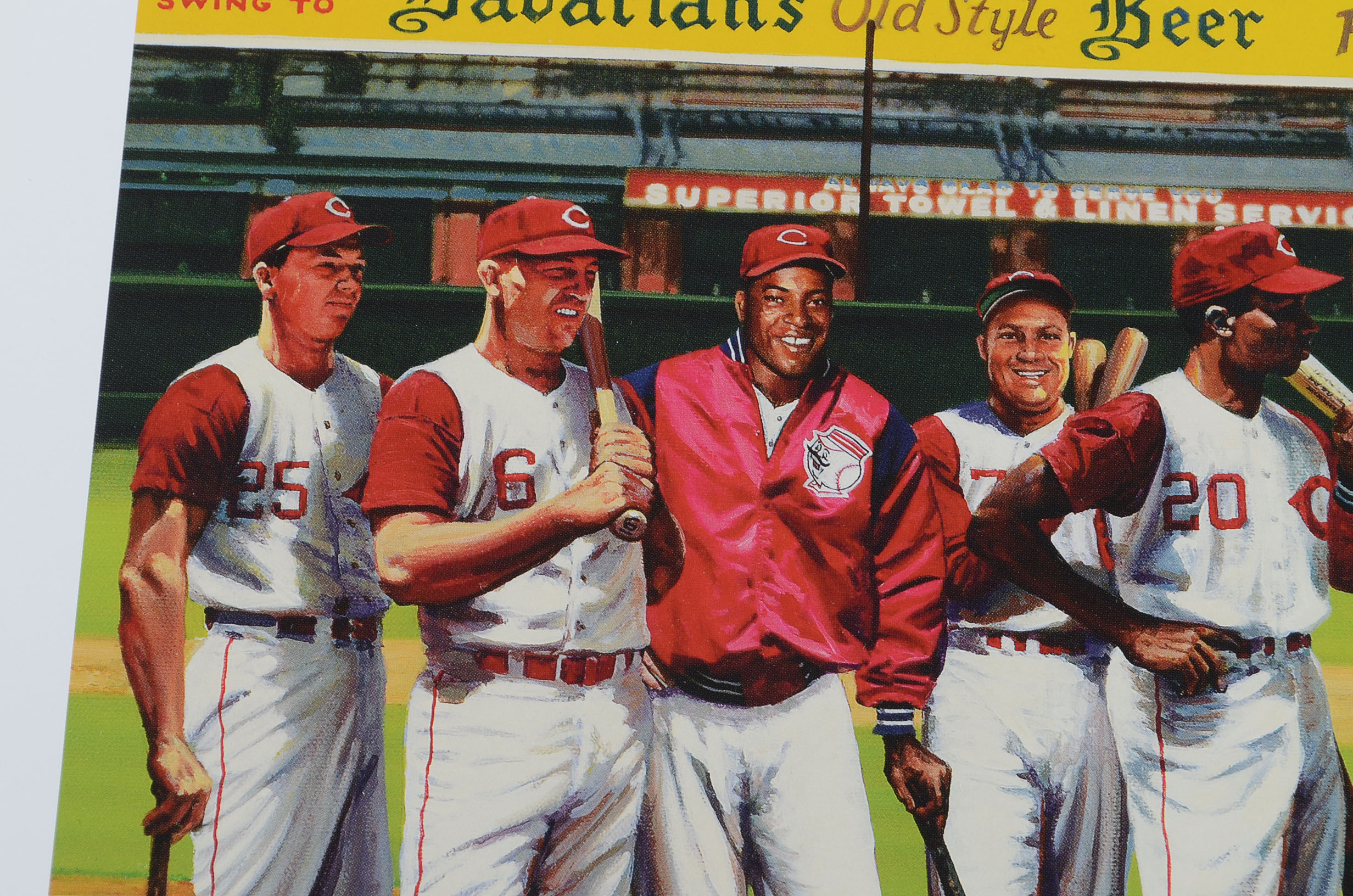 Cincinnati Reds Signed Lithograph