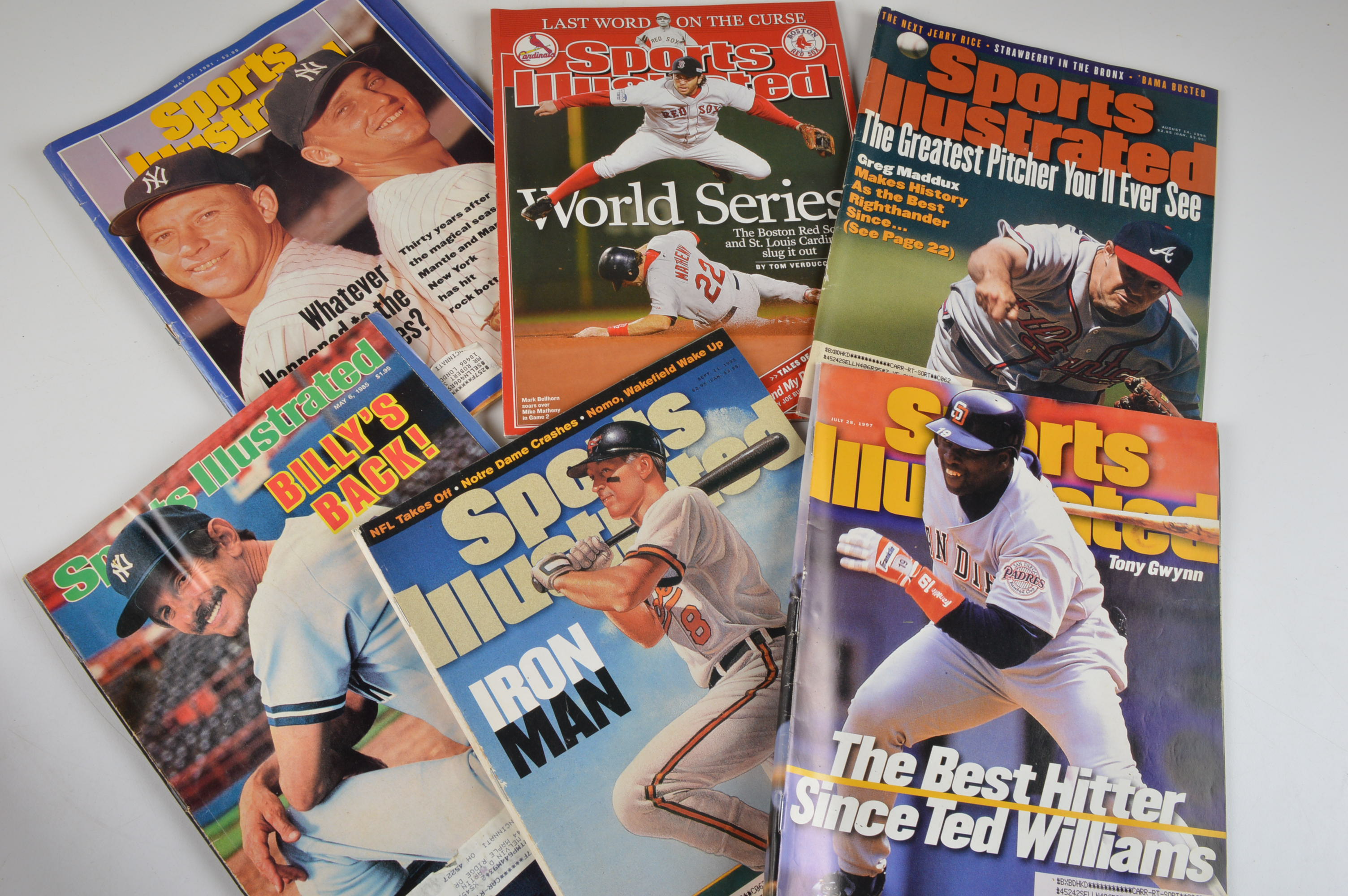Sports Illustrated Box Lot of Vintage Magazines