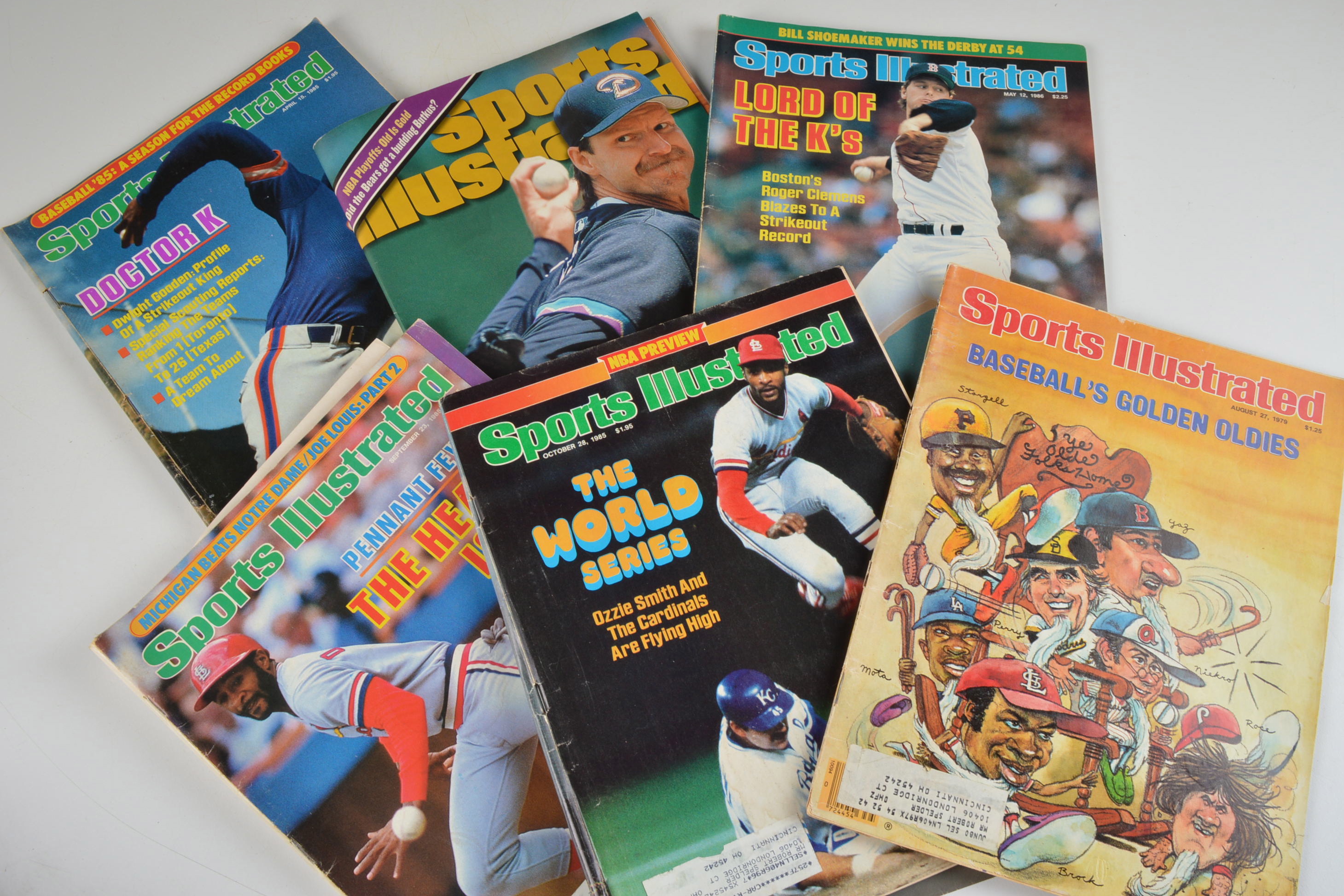 Sports Illustrated Box Lot of Vintage Magazines