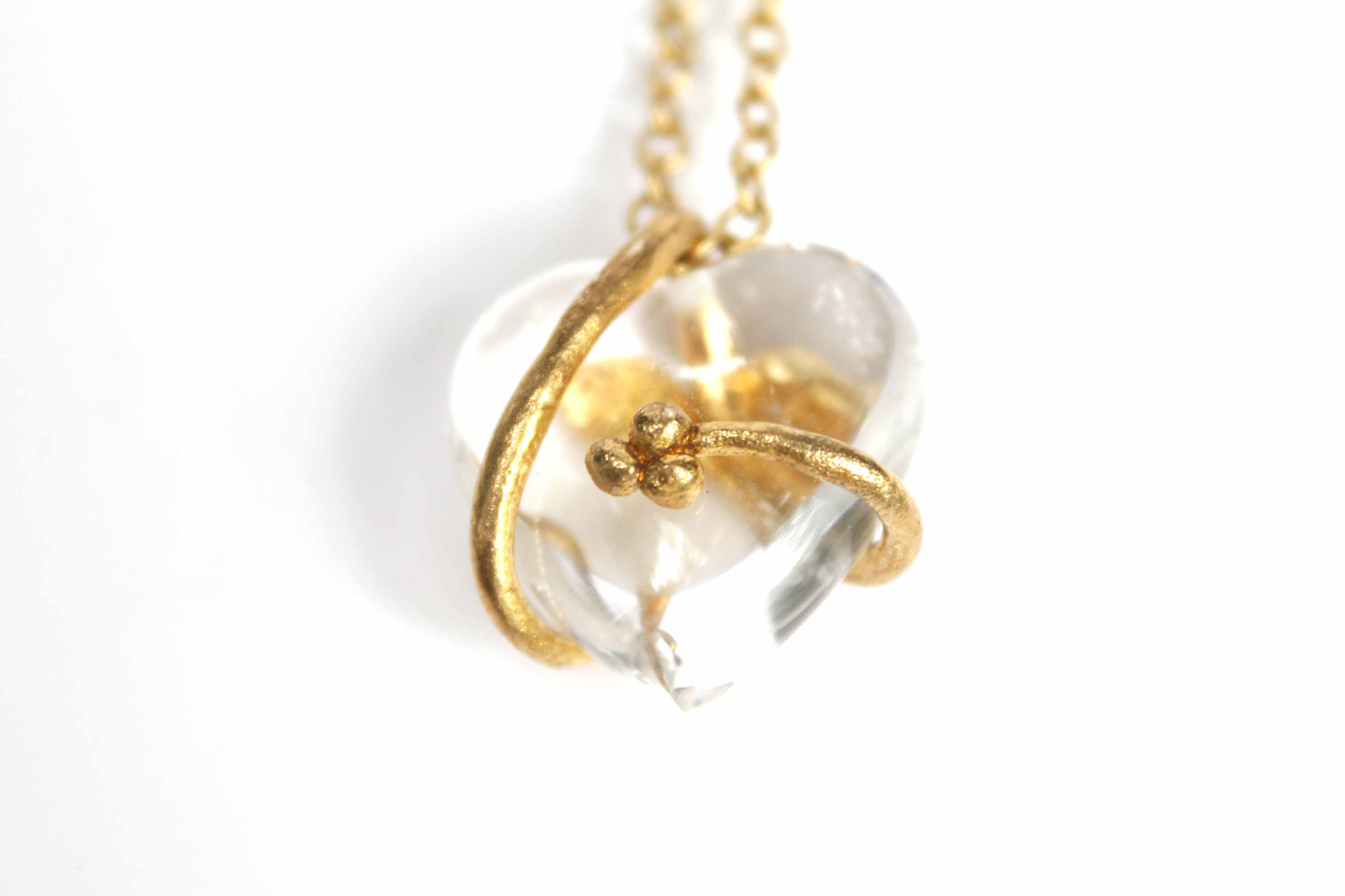 Gold Tone Modern Necklaces