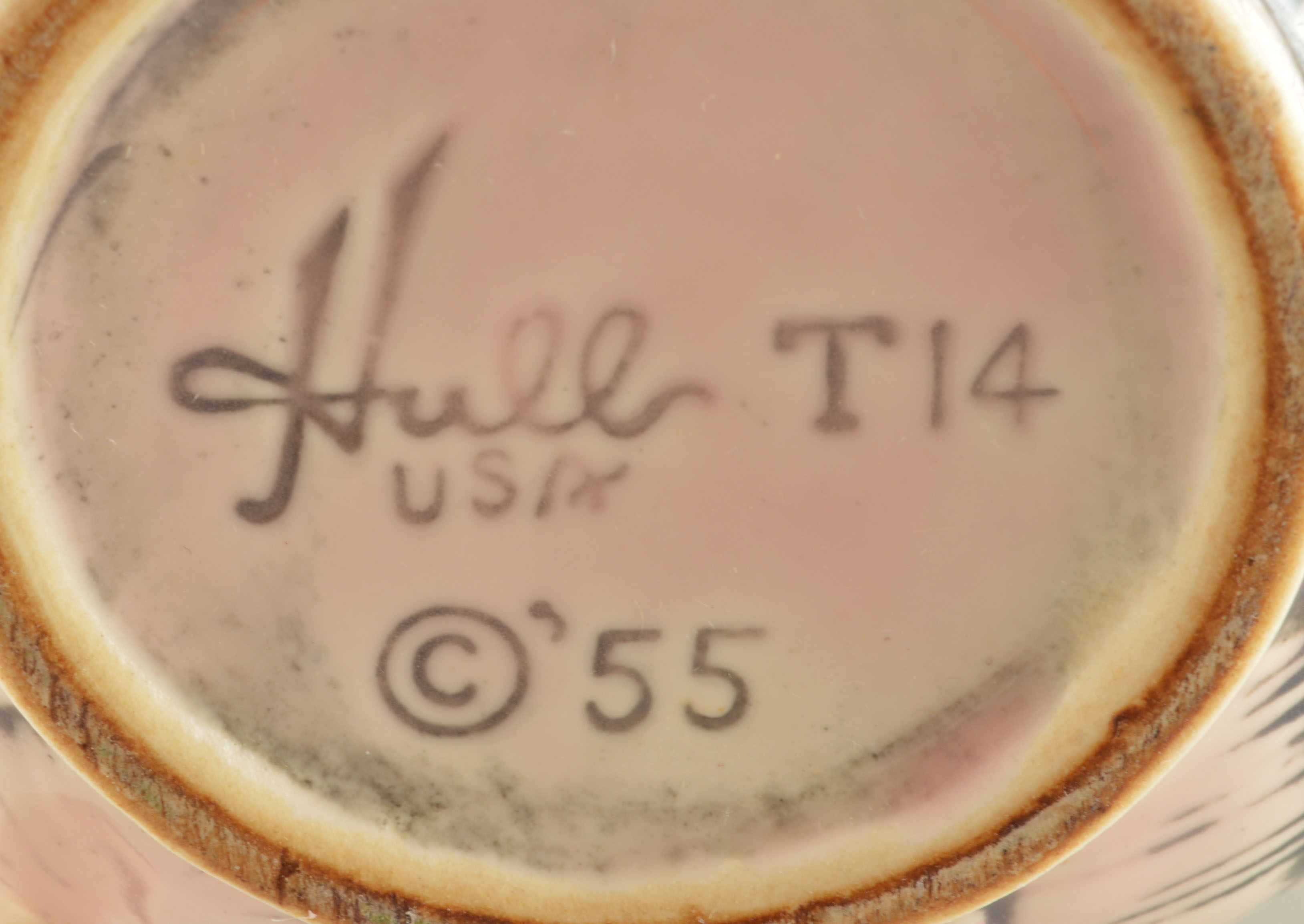 Mid Century Modern Hull Pottery Blossom Flite Tea Set