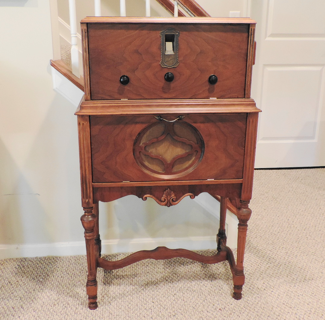 Vintage Majestic Radio Cabinet