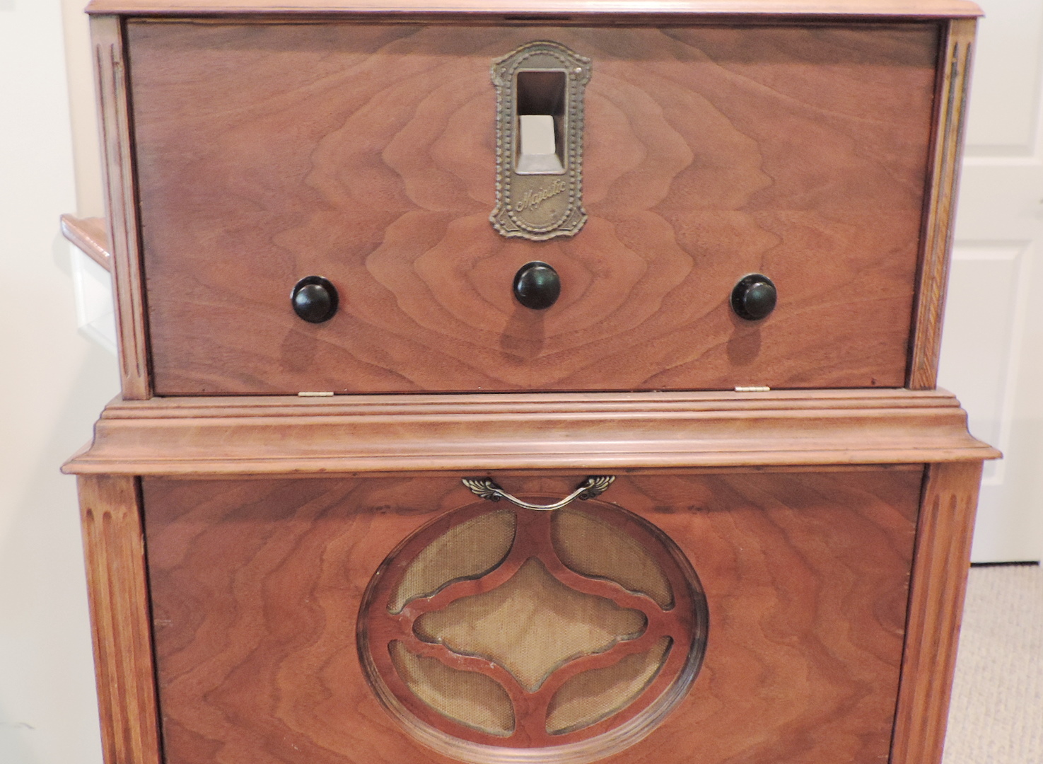 Vintage Majestic Radio Cabinet