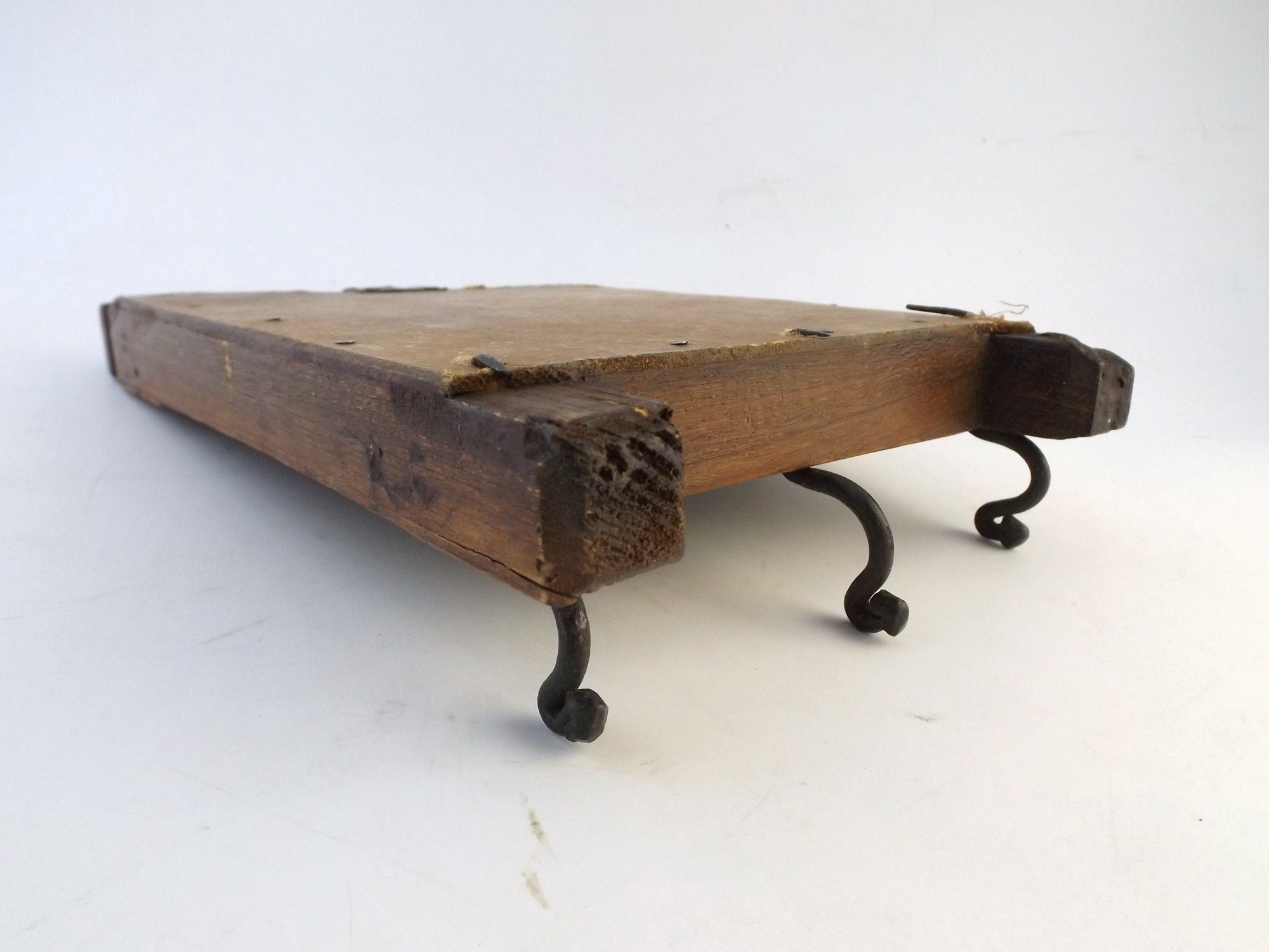 Eastlake Hat Rack with Arts and Crafts Tile