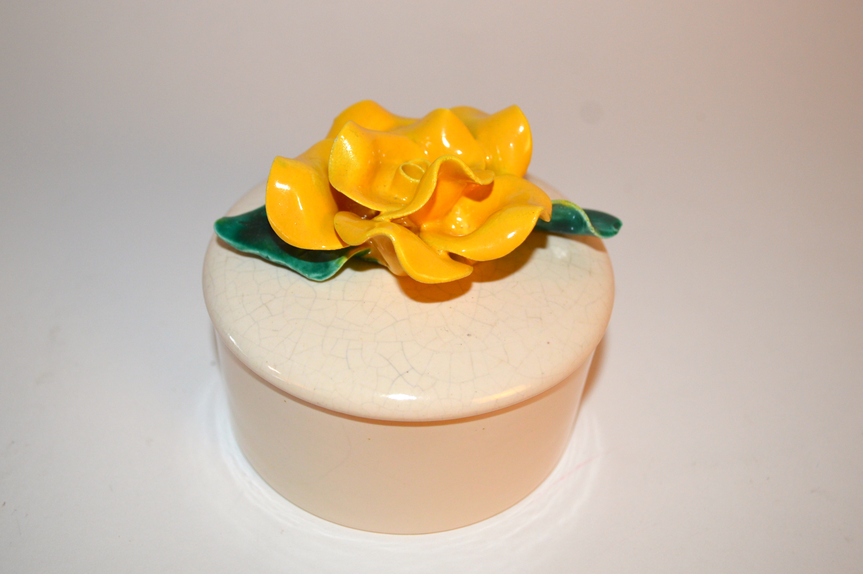 Vintage Italian Capodimonte Trinket Boxes