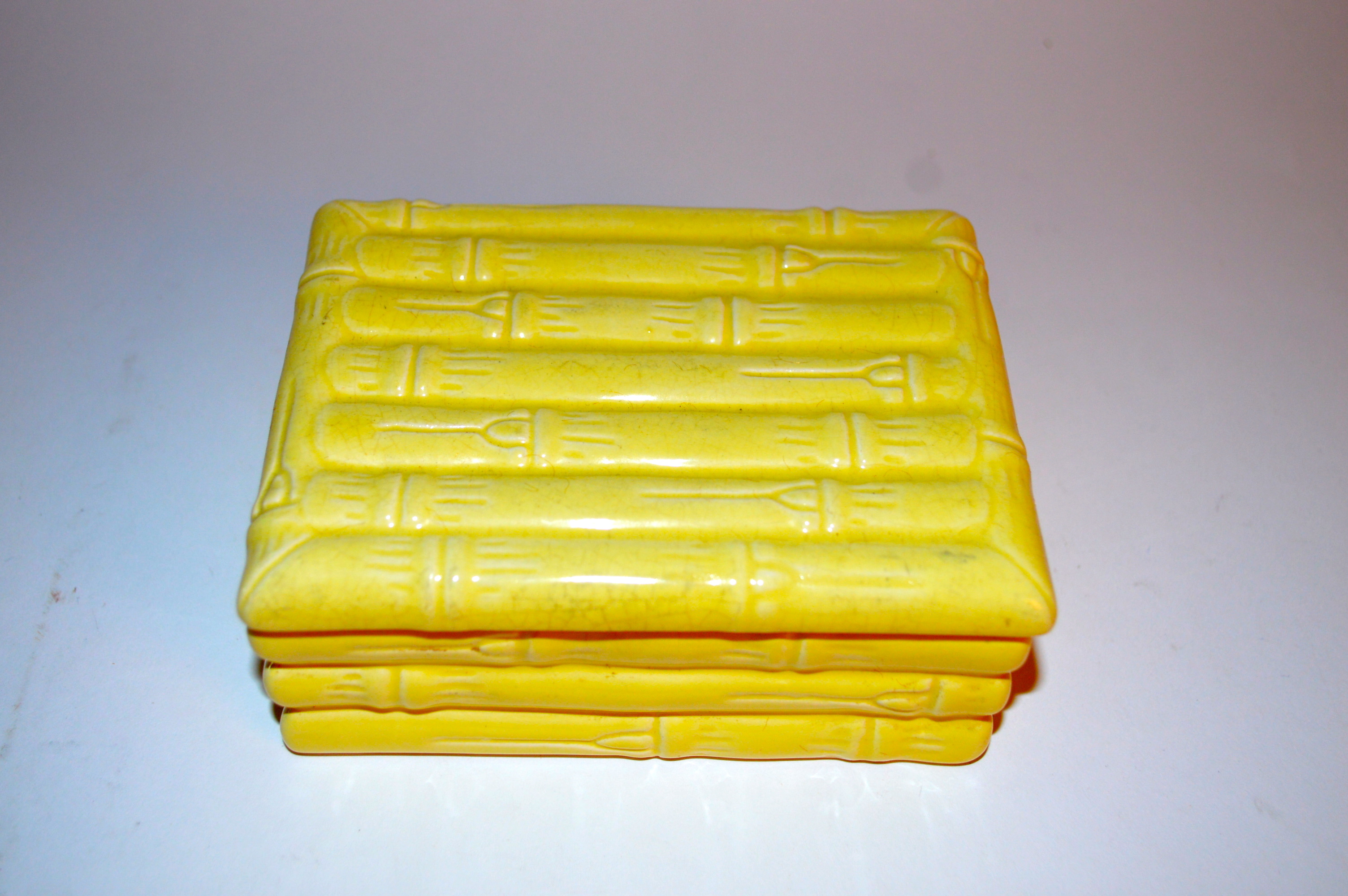 Vintage Italian Capodimonte Trinket Boxes