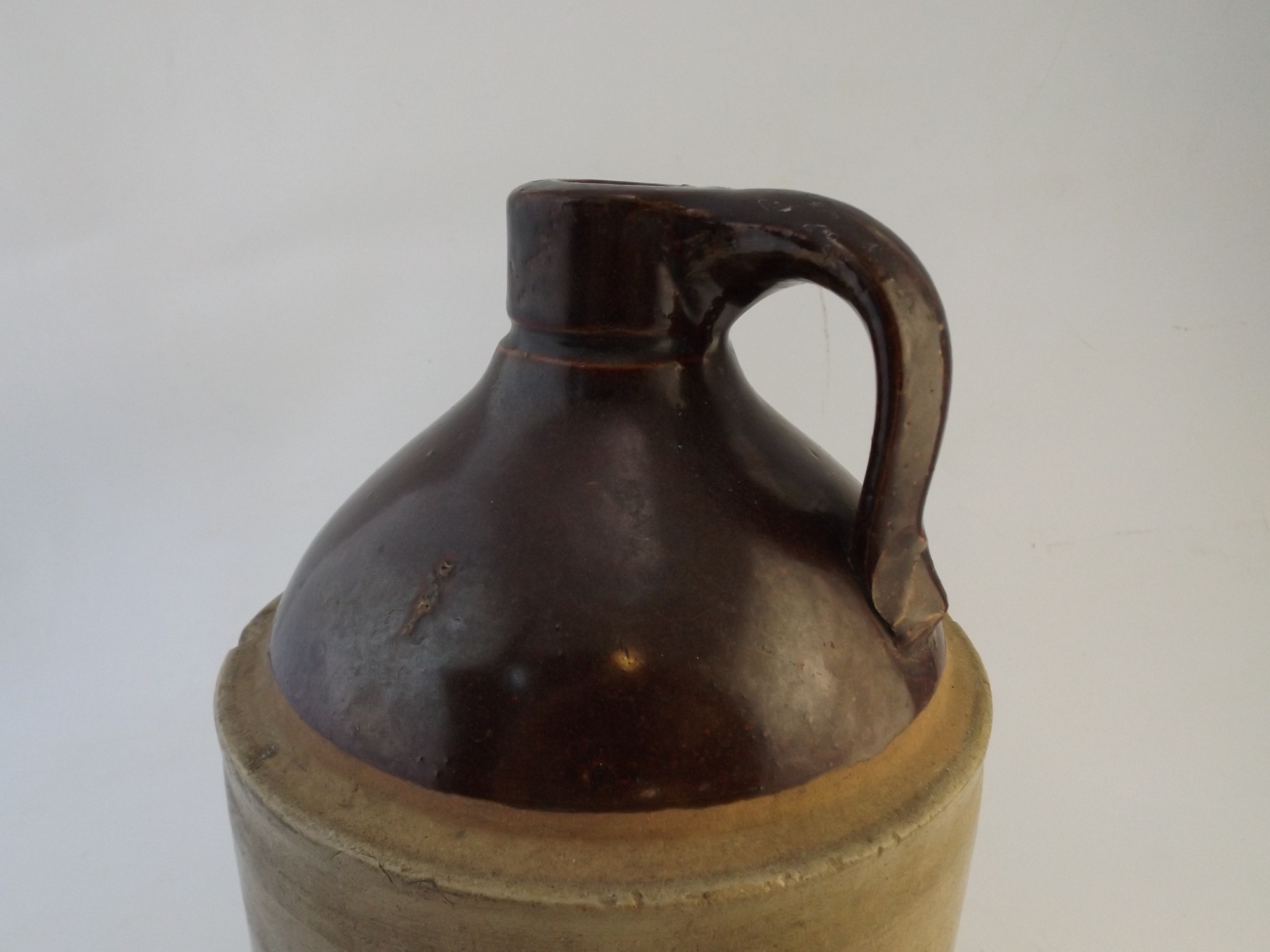Stoneware Whiskey Jug