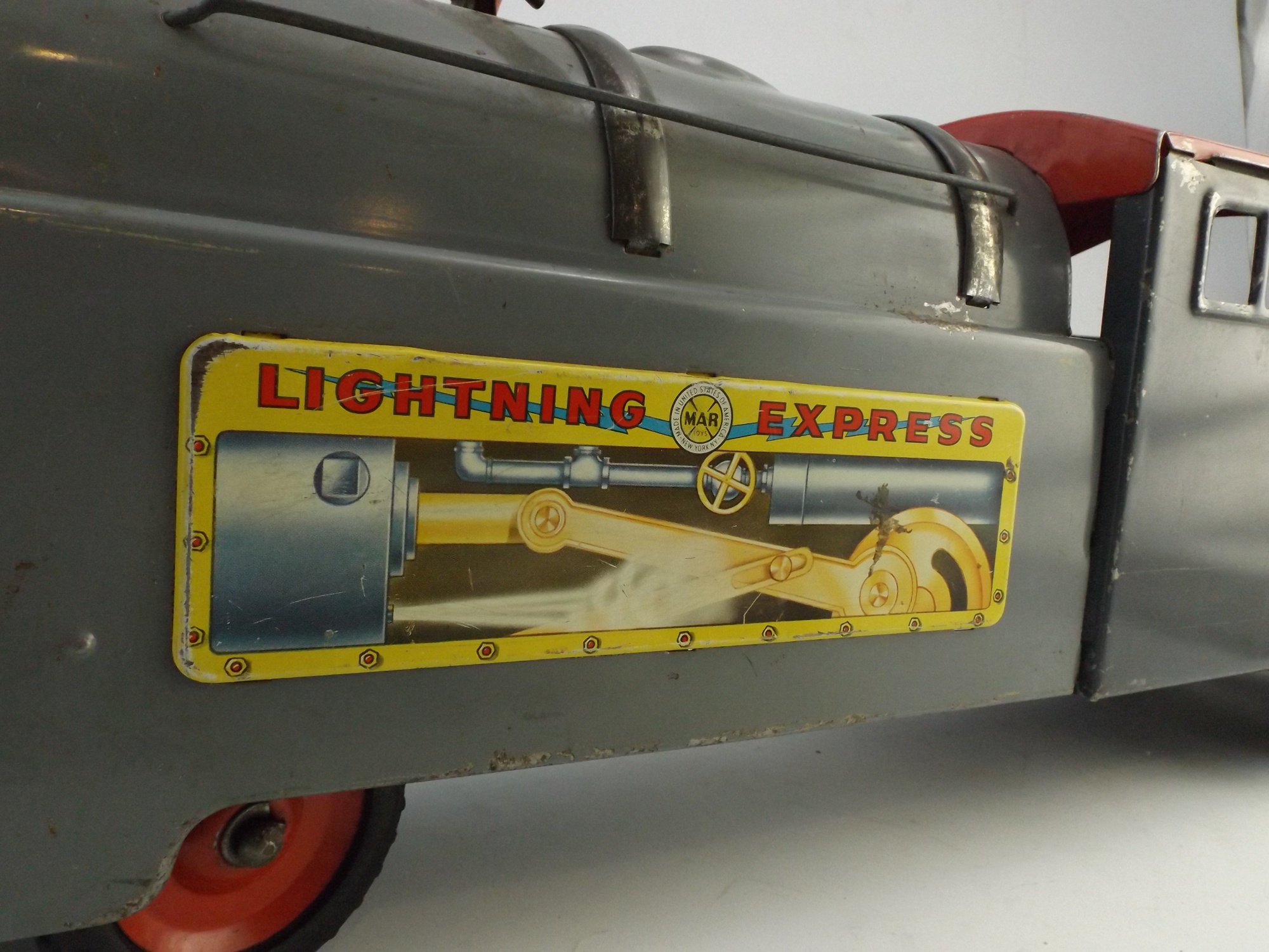 Marx 3000 Lightning Express Locomotive 