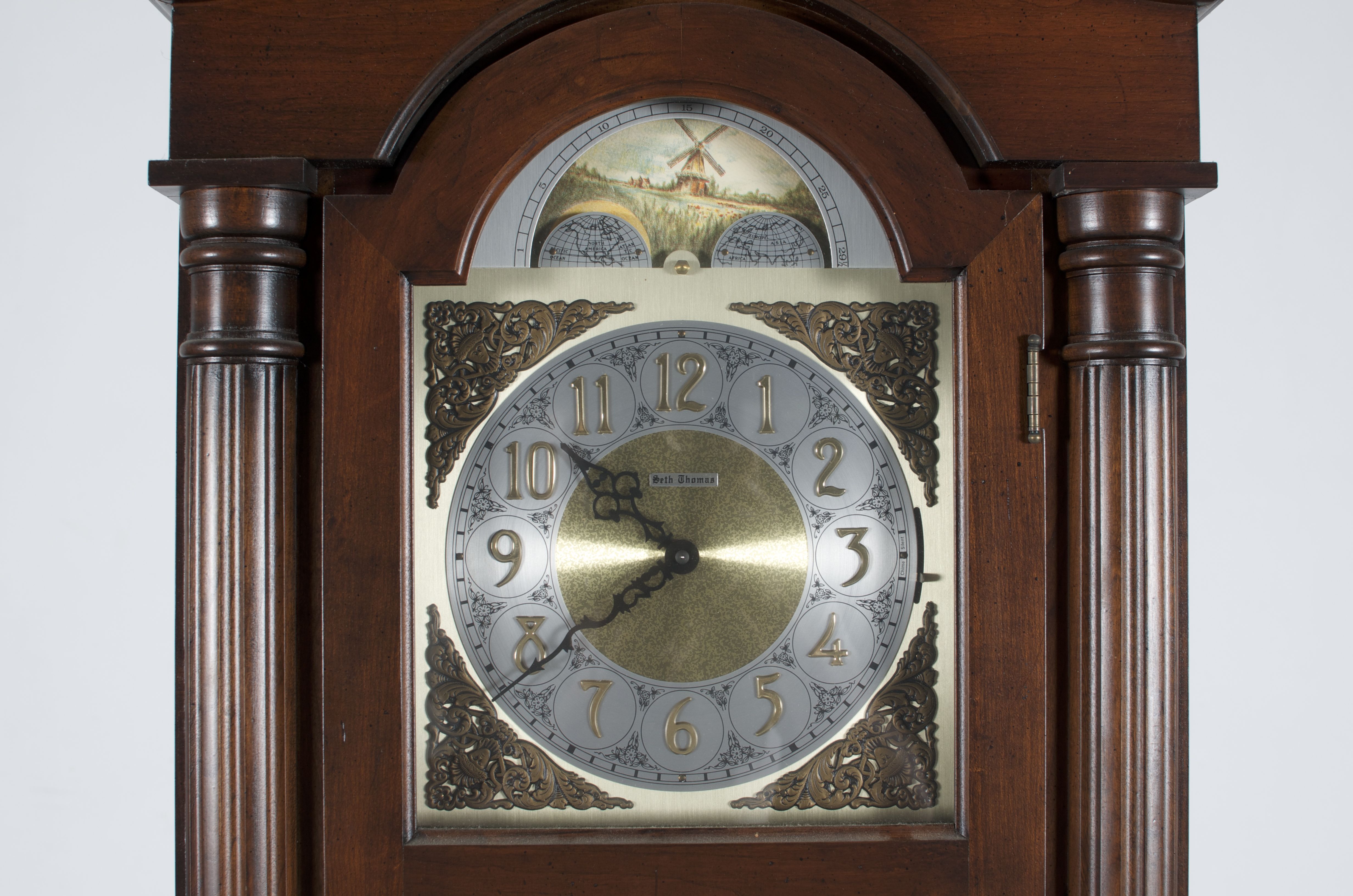 Vintage Seth Thomas Grandfather Clock