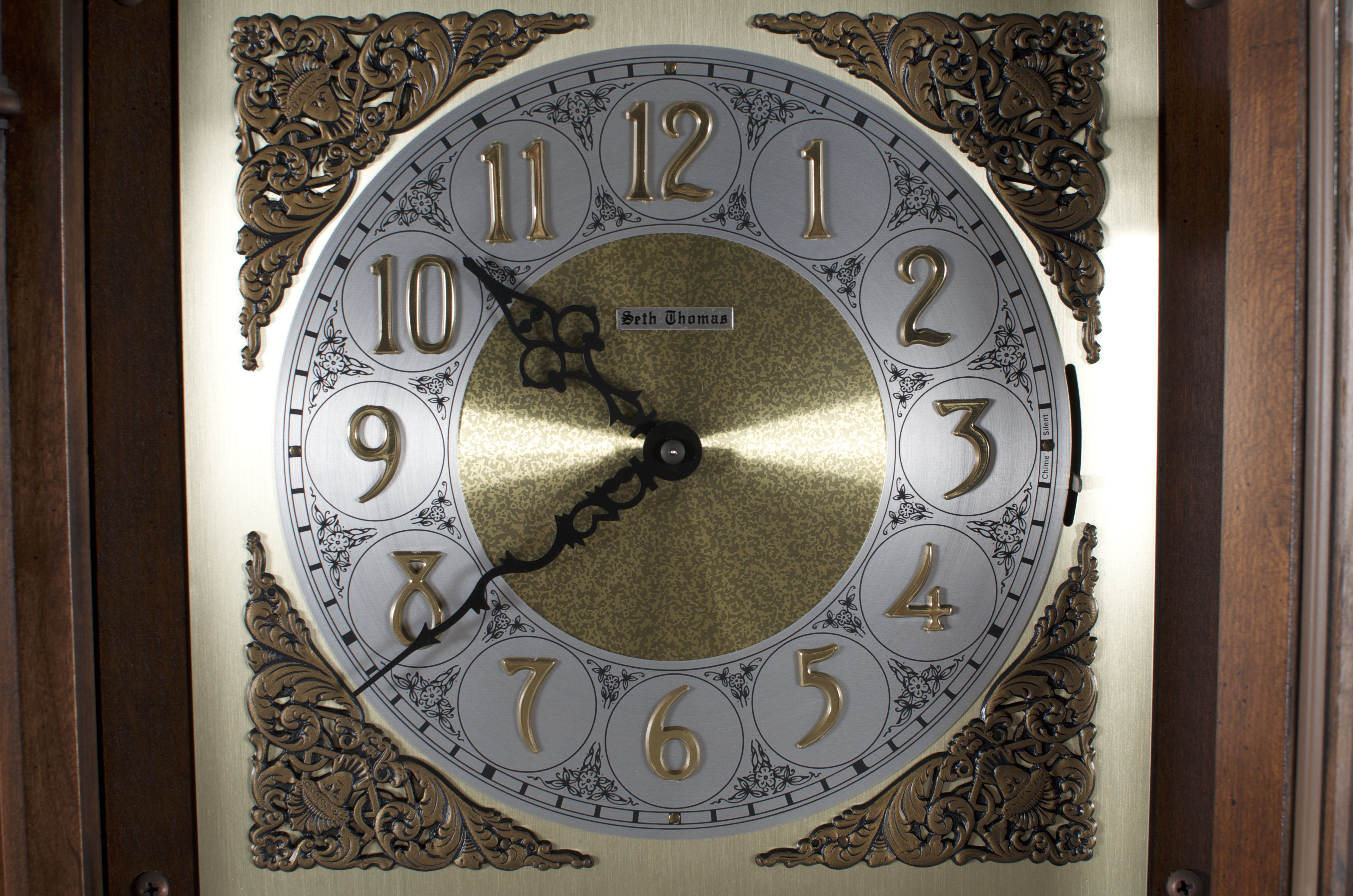 Vintage Seth Thomas Grandfather Clock