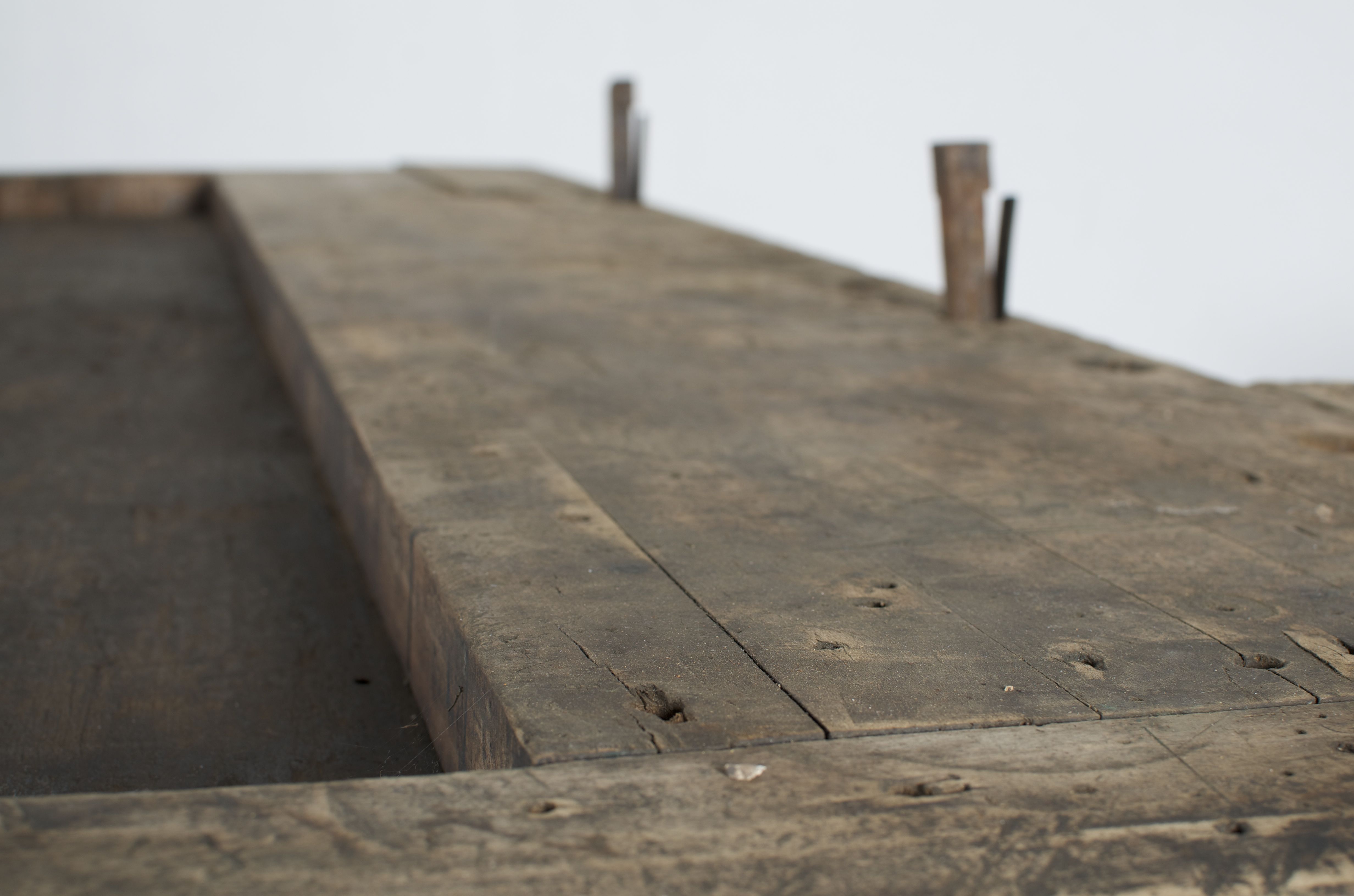 Antique "Roubo" Style Carpenter's Woodworking Bench