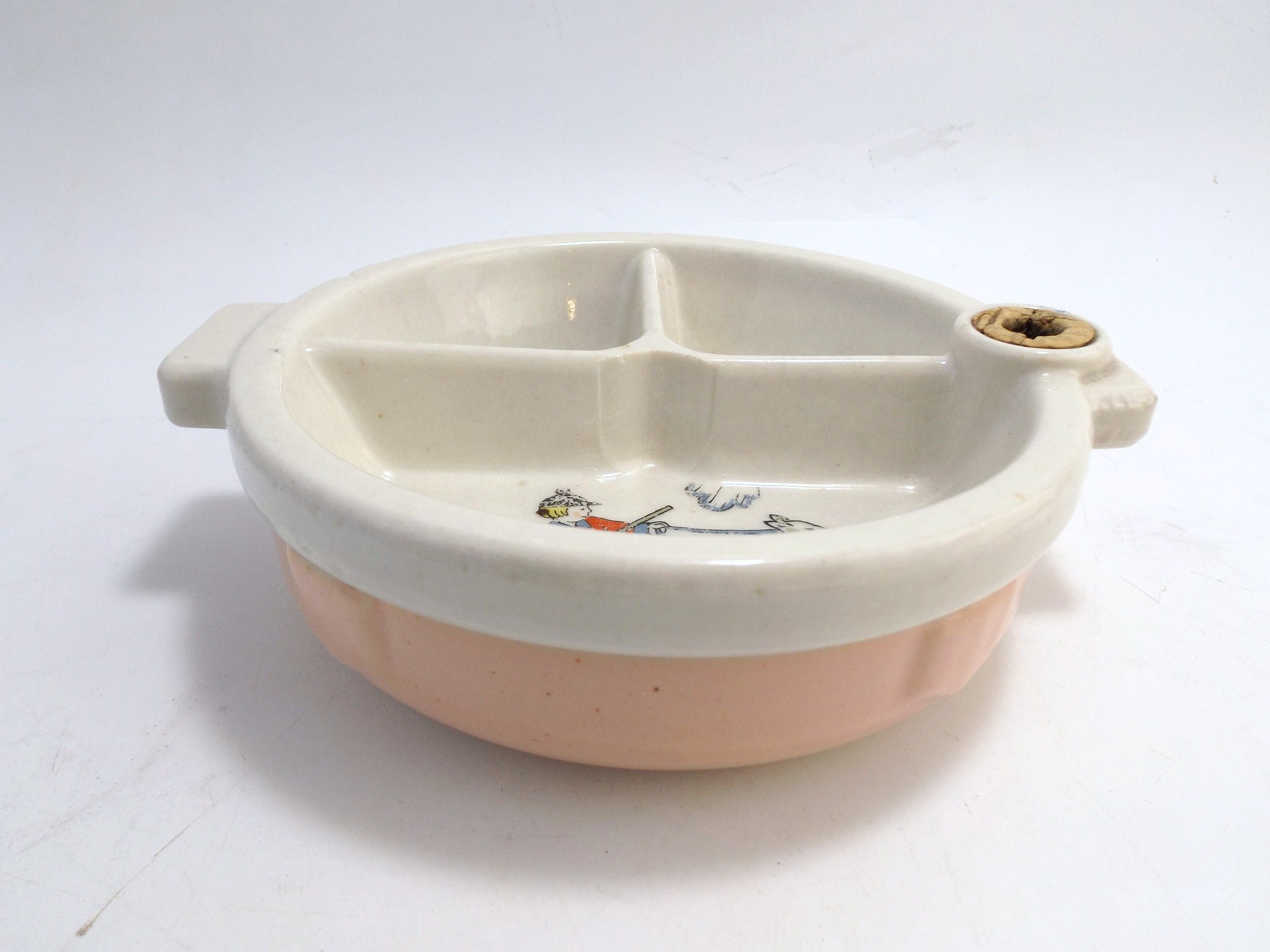 Vintage Hankscraft Baby Feeding Warming Dish