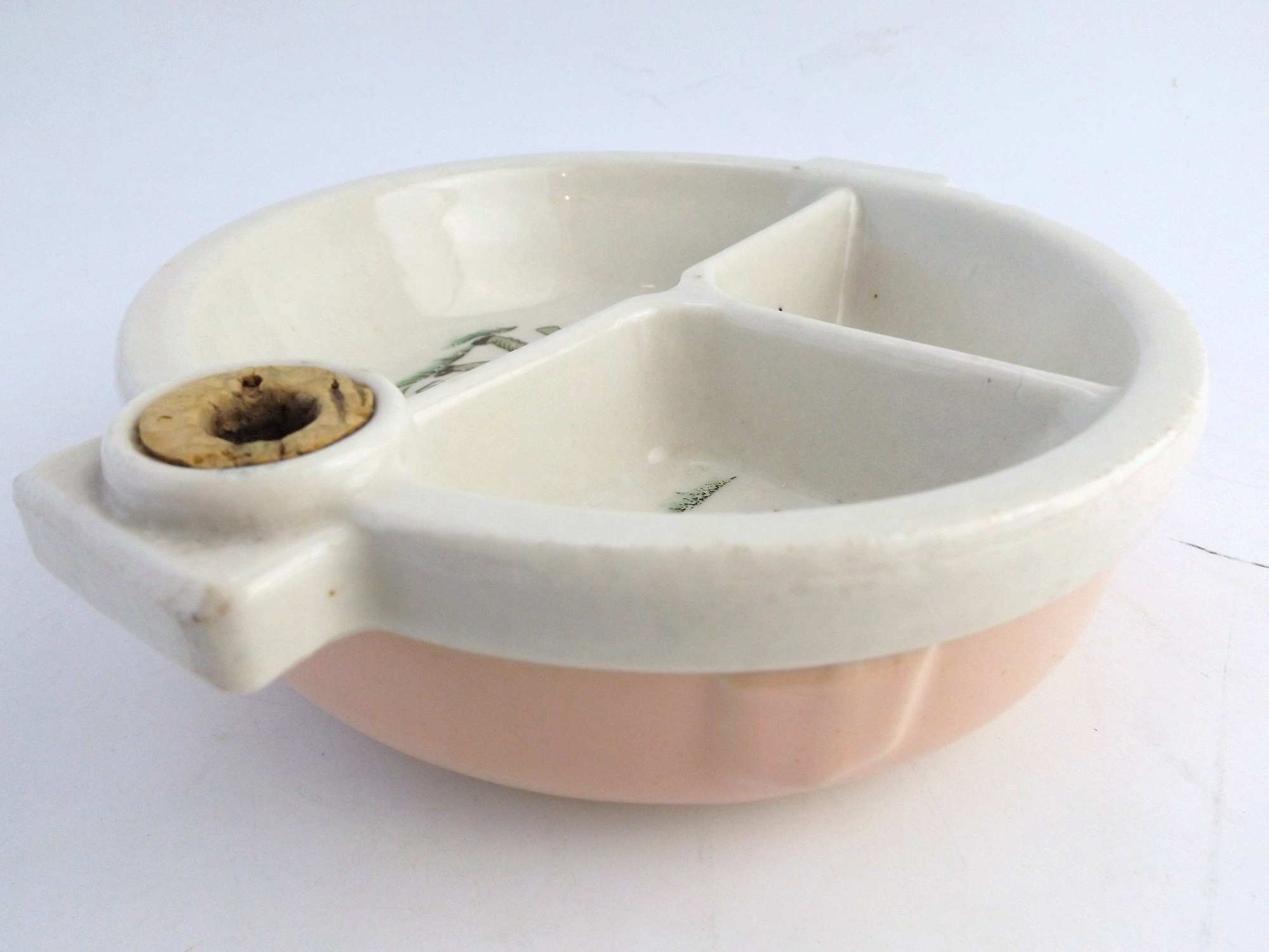 Vintage Hankscraft Baby Feeding Warming Dish