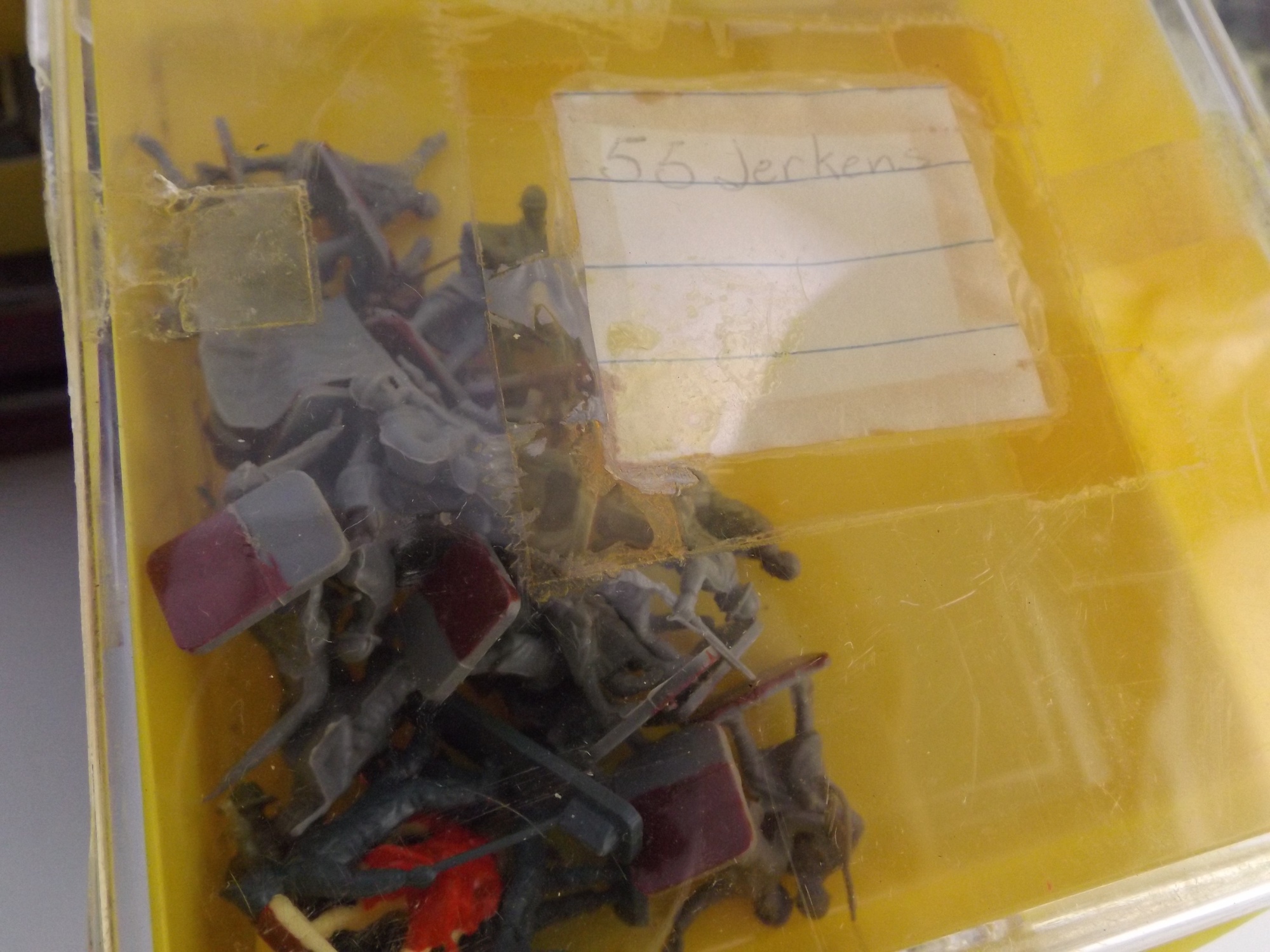 Boxed Vintage Miniature Plastic Soldiers