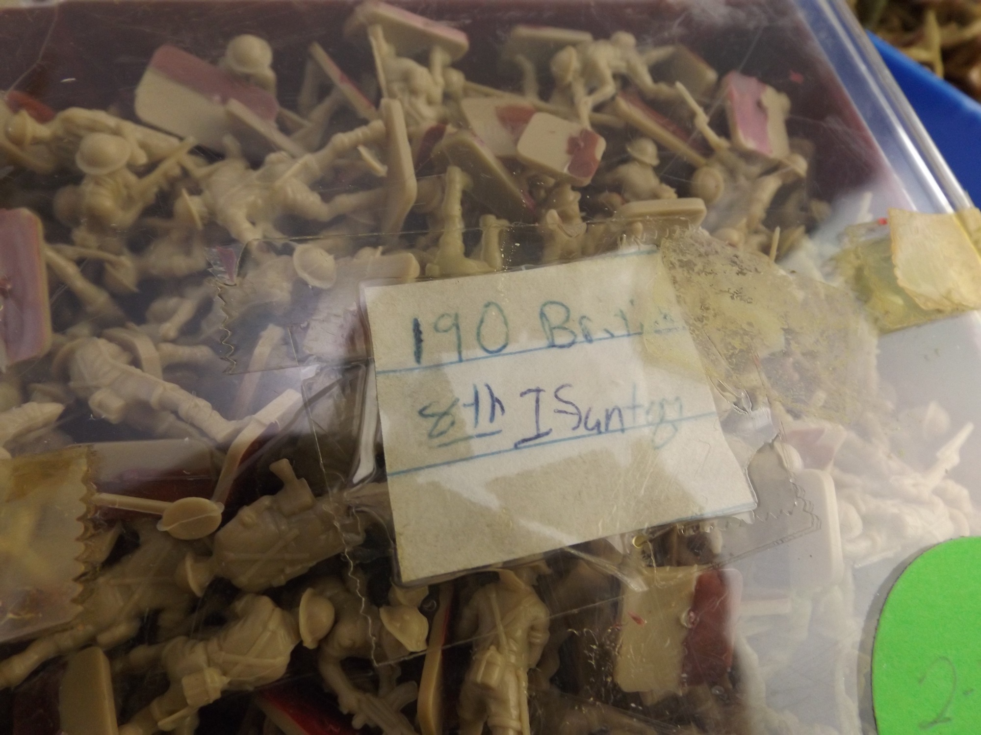 Boxed Vintage Miniature Plastic Soldiers