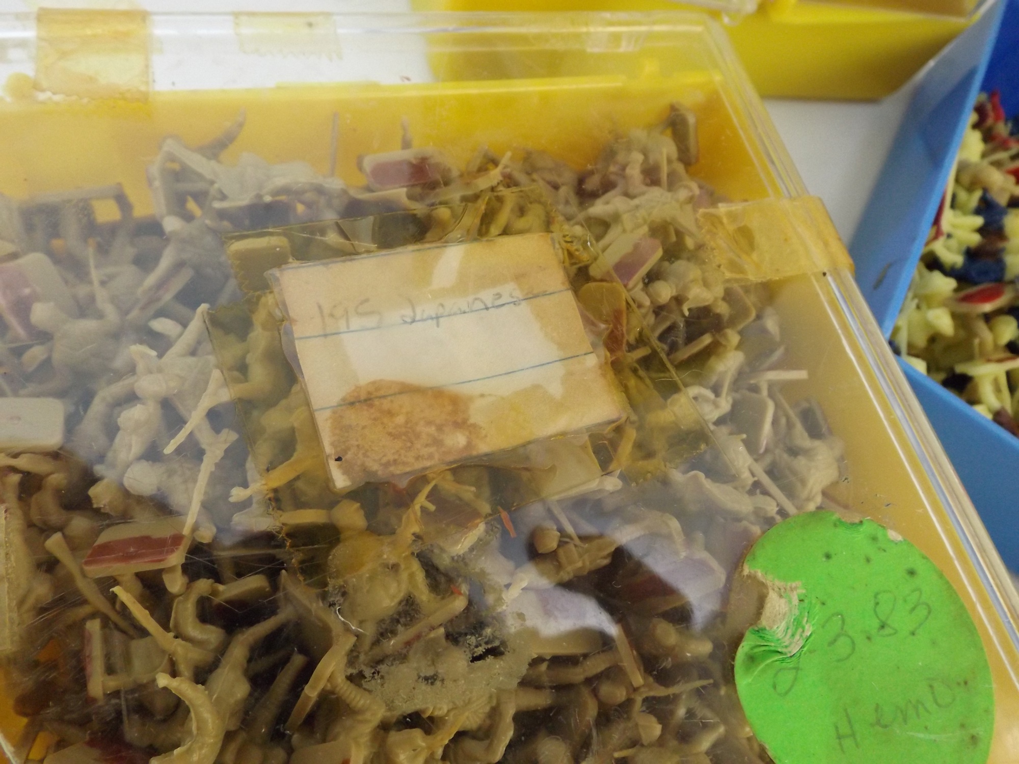 Boxed Vintage Miniature Plastic Soldiers