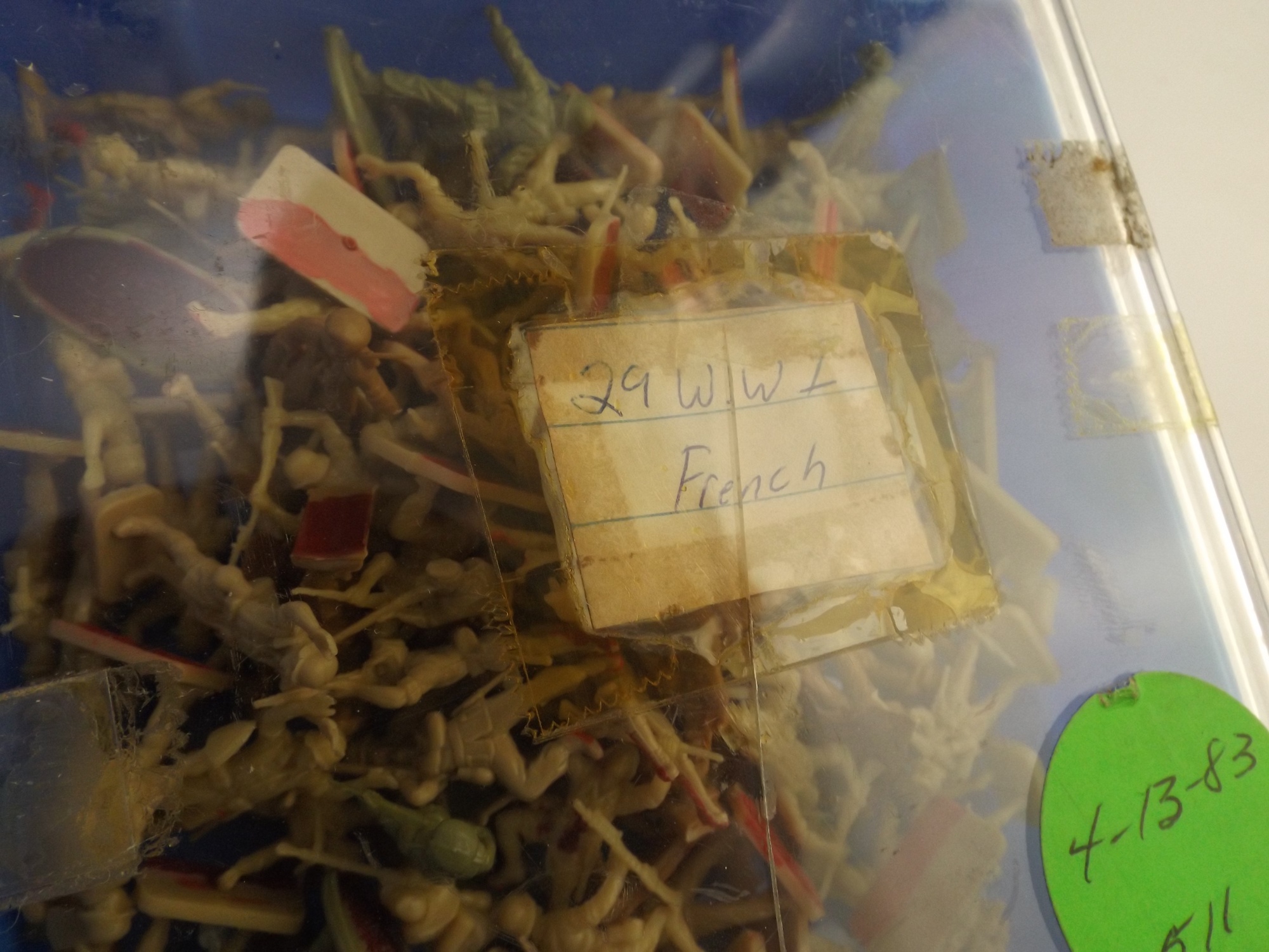 Boxed Vintage Miniature Plastic Soldiers