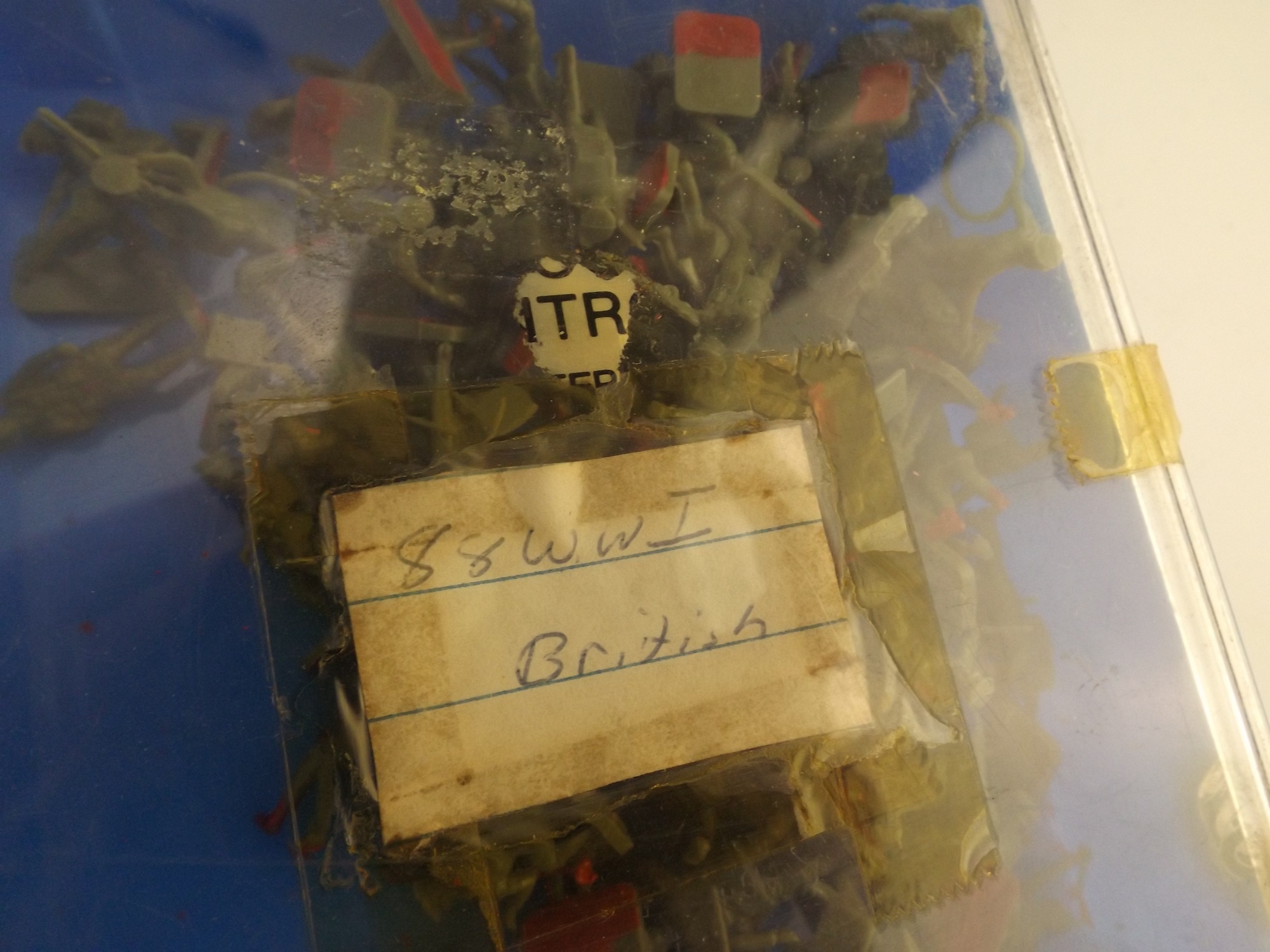 Boxed Vintage Miniature Plastic Soldiers