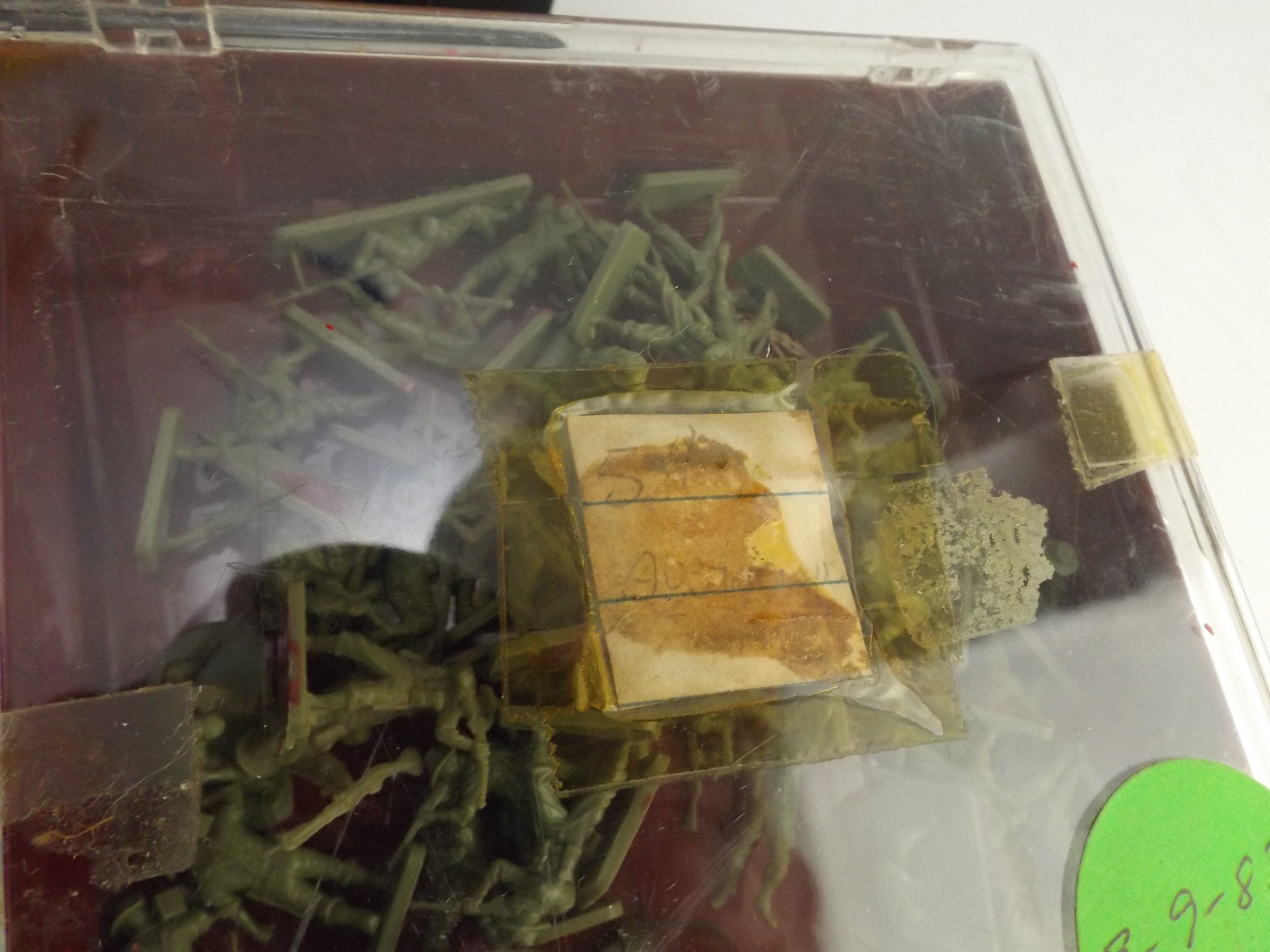 Boxed Vintage Miniature Plastic Soldiers