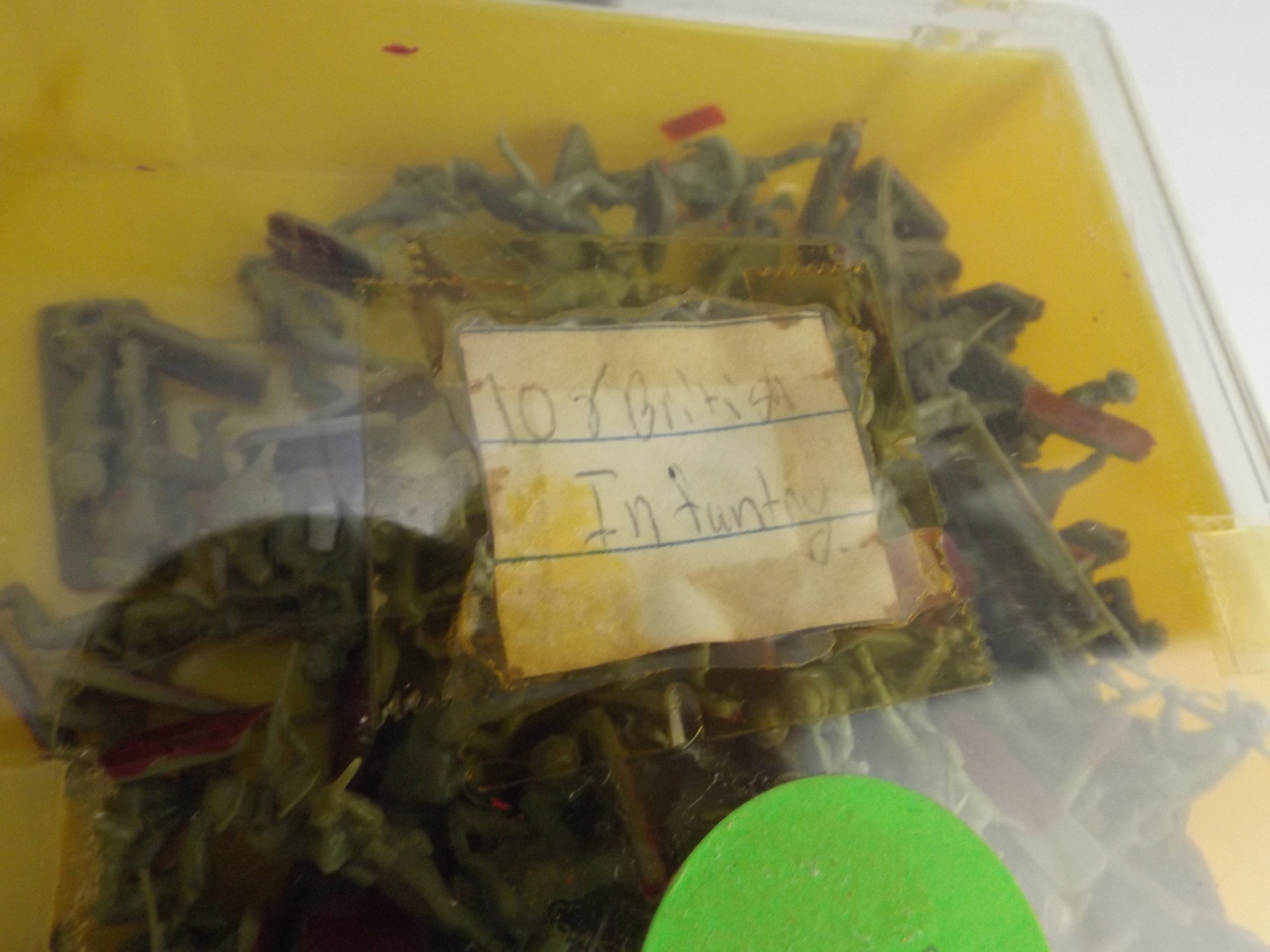 Boxed Vintage Miniature Plastic Soldiers