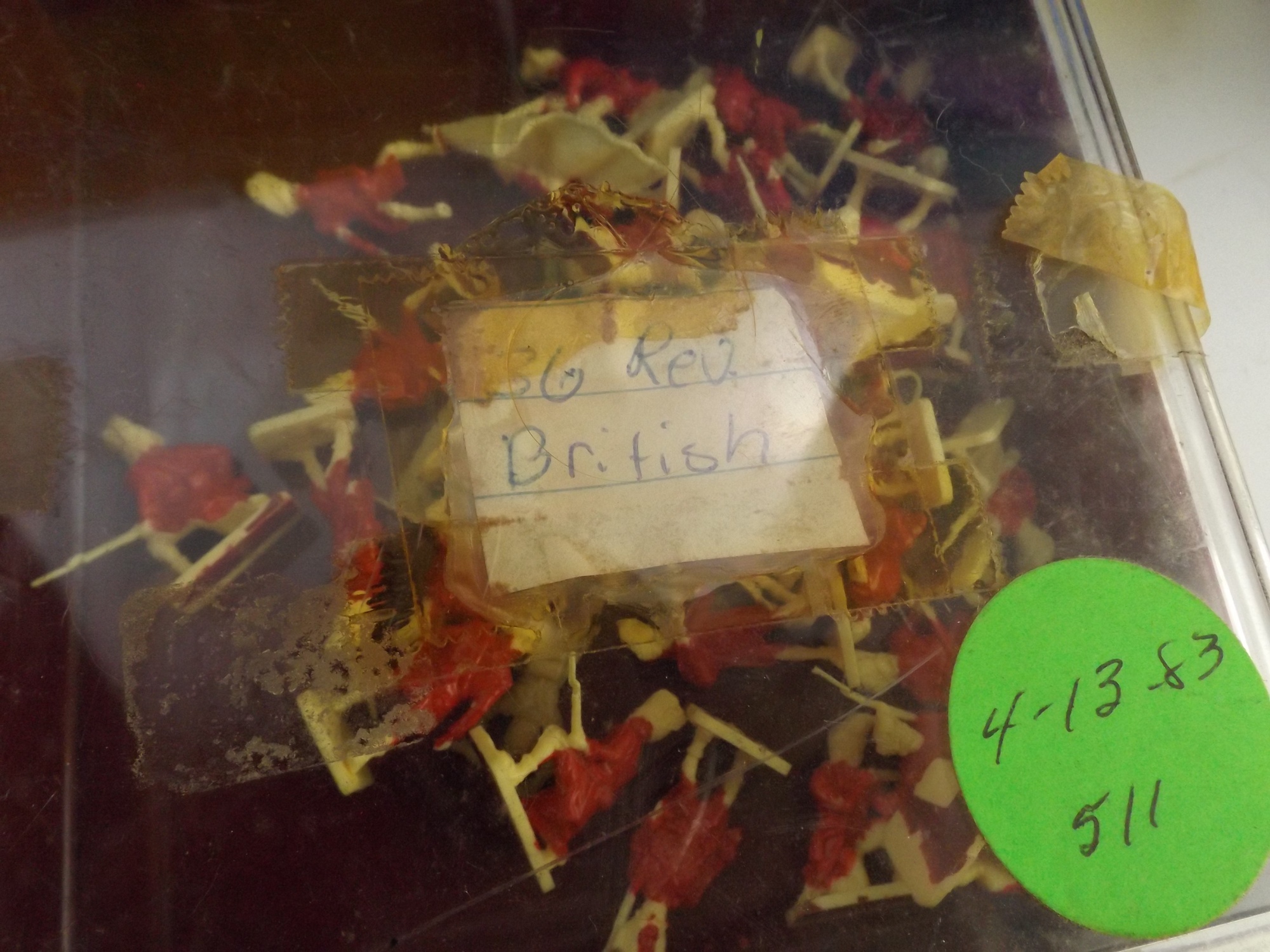 Boxed Vintage Miniature Plastic Soldiers