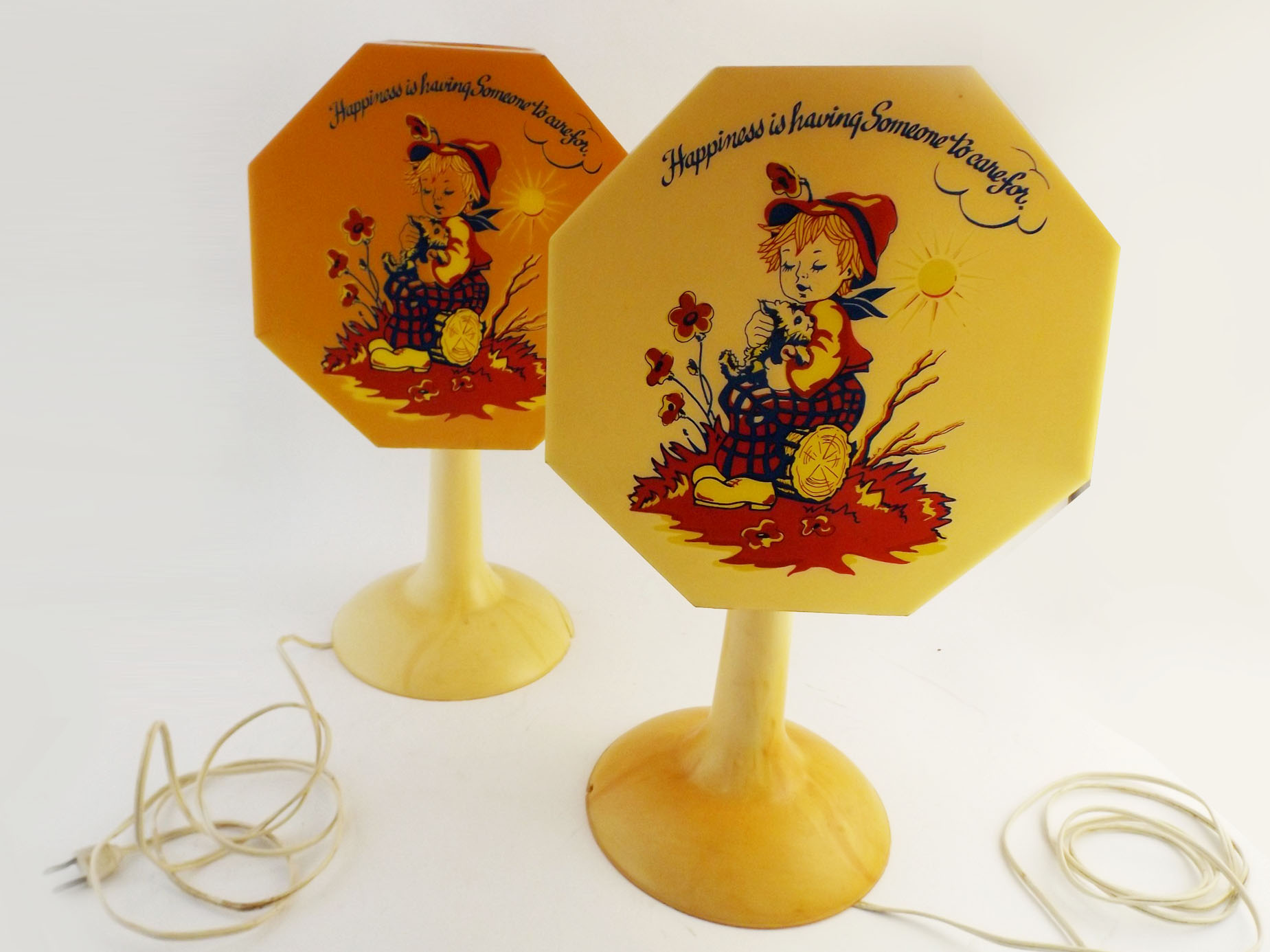 1930s Celluloid Children's Lamps