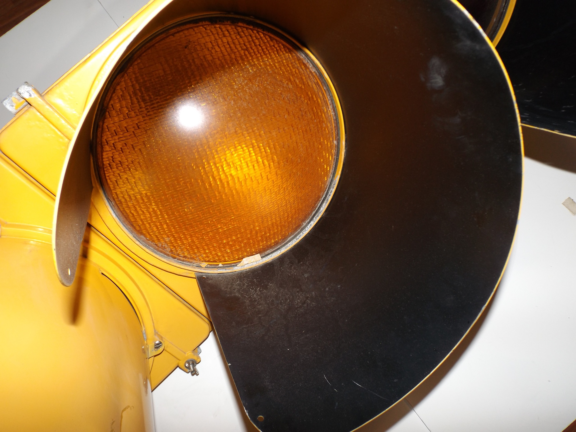 Traffic Stoplight Wired with Special Lighted Effects