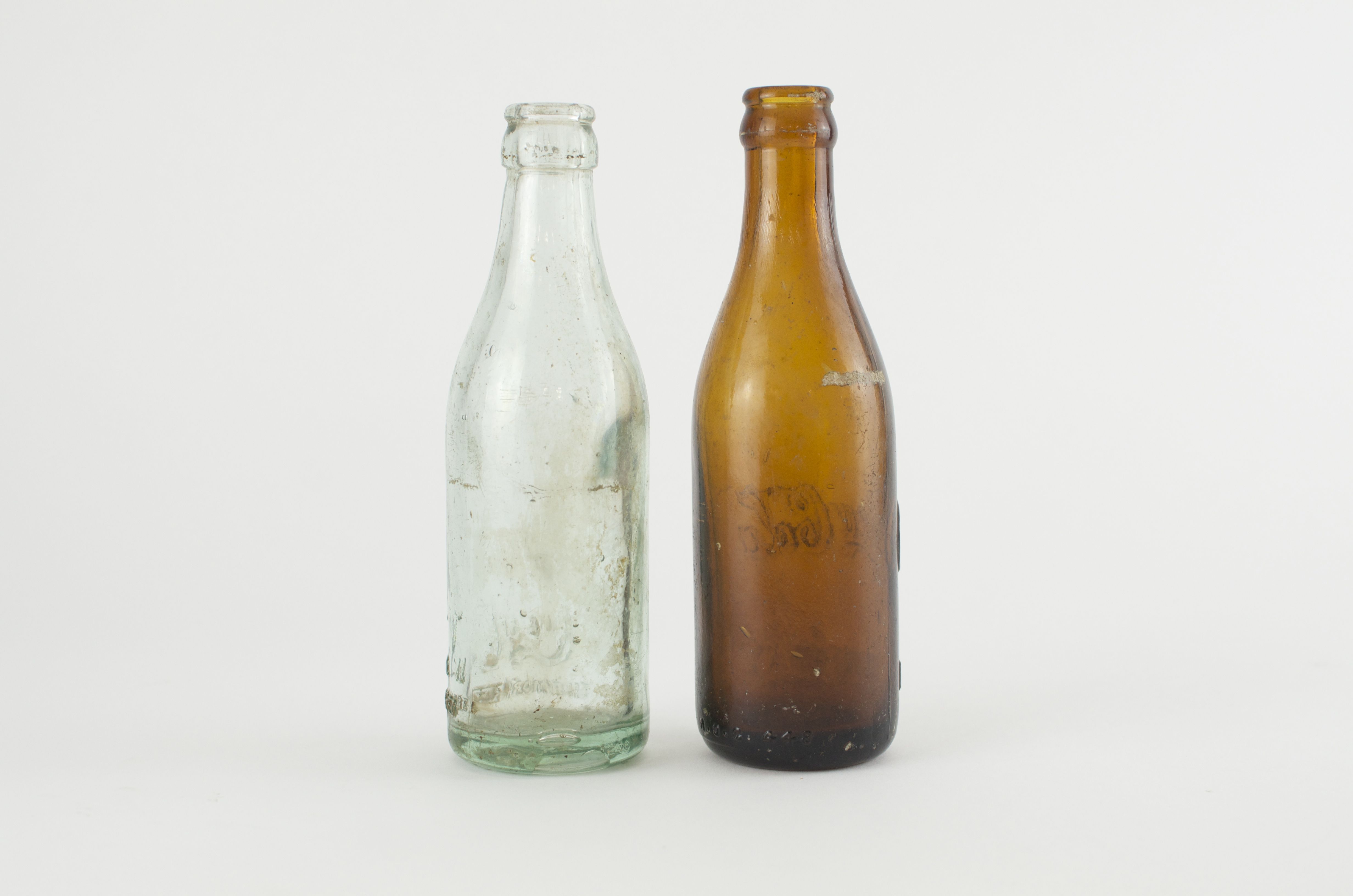 Pair of Antique Coca-Cola Bottles
