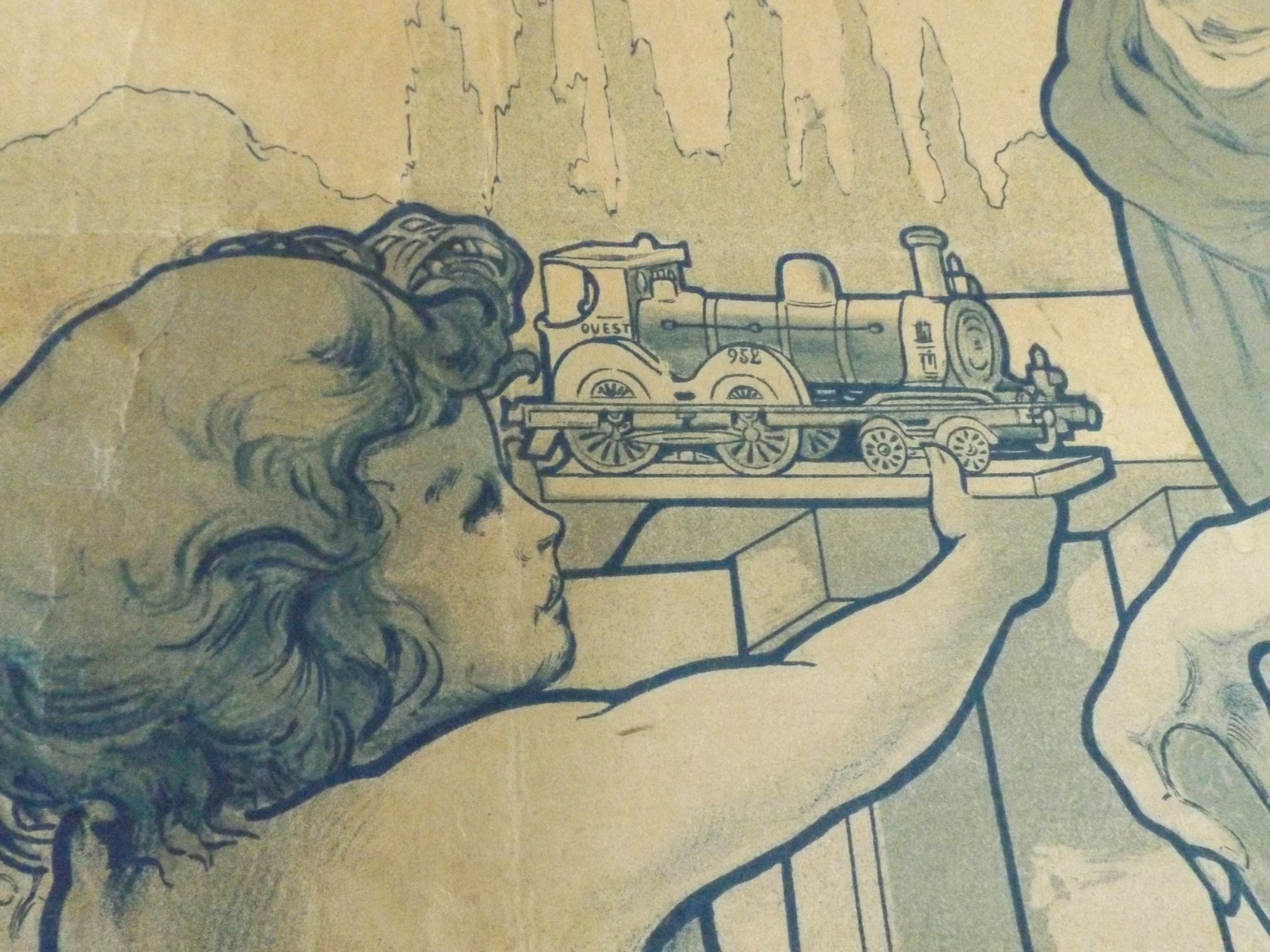 1897 French Exposition Poster