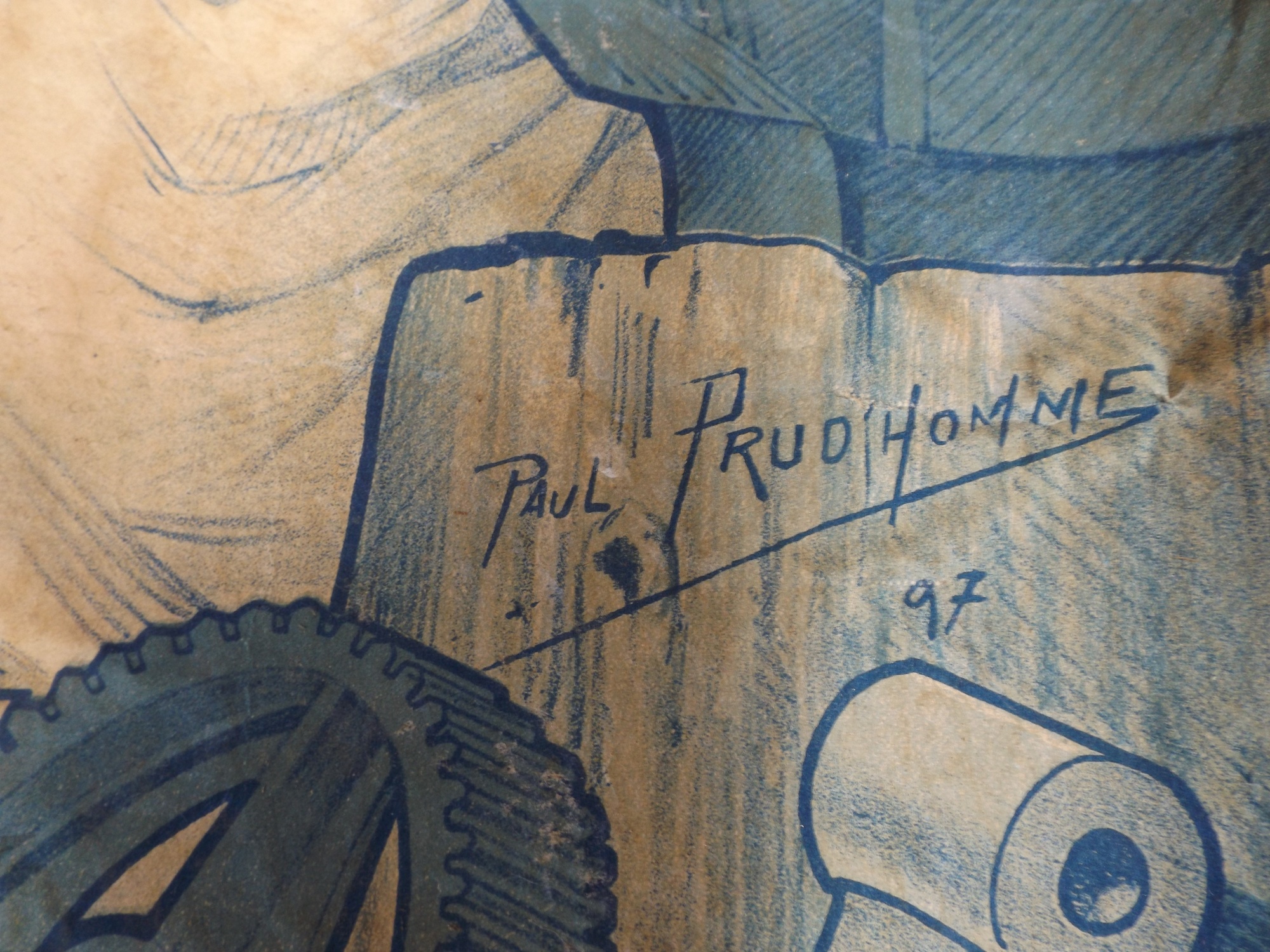 1897 French Exposition Poster