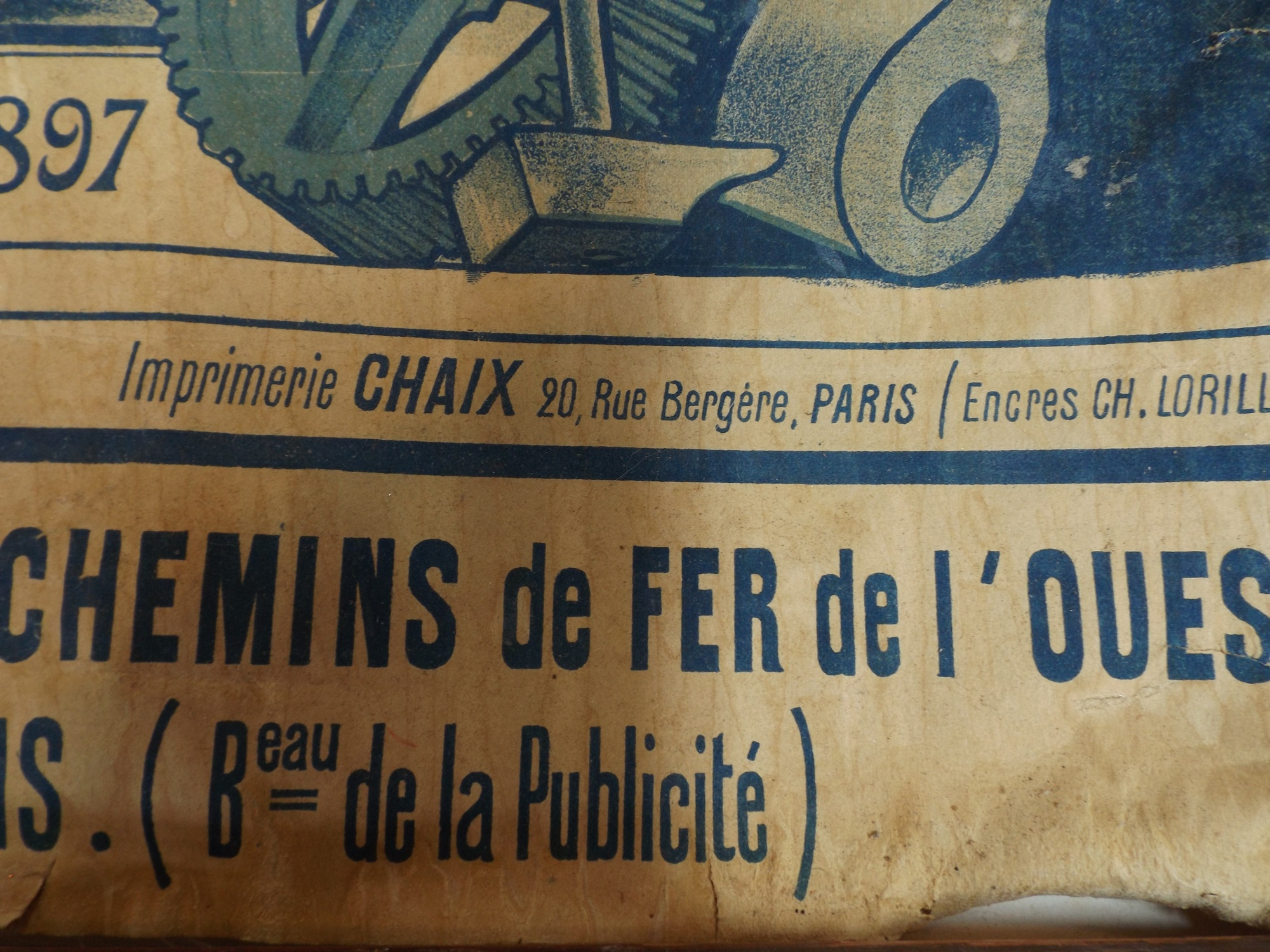 1897 French Exposition Poster