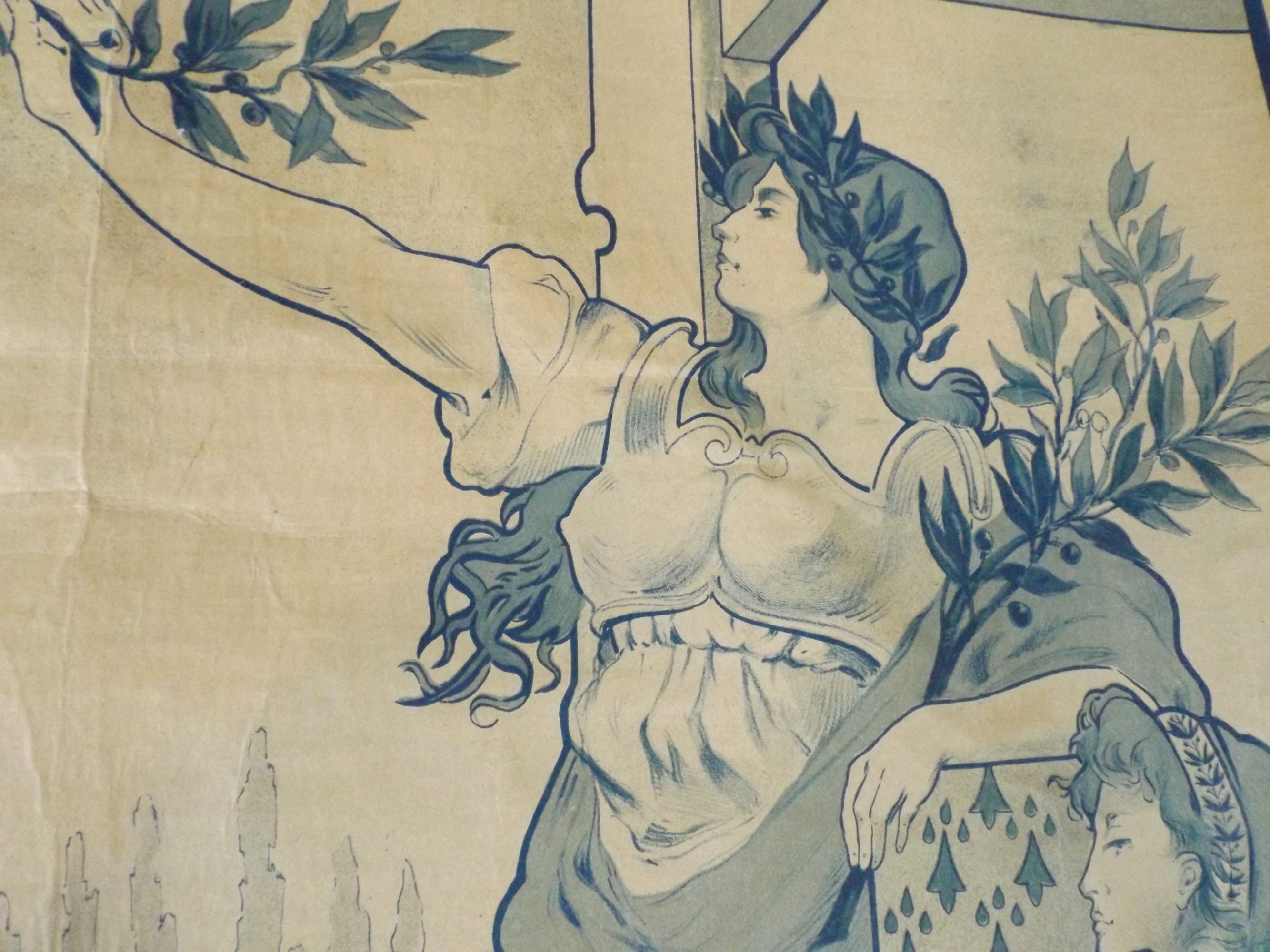 1897 French Exposition Poster