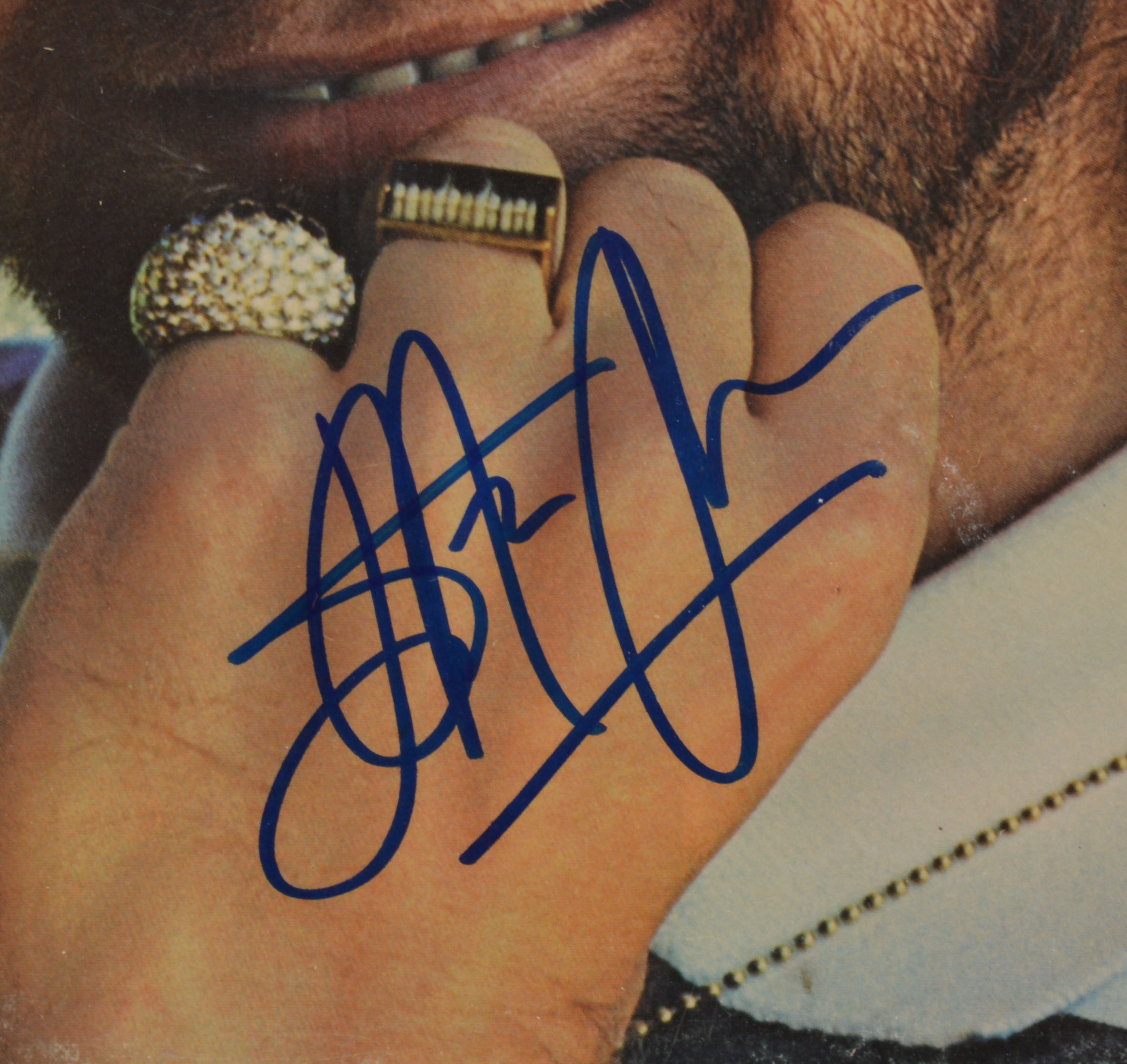 Elton John "Rock of the Westies" Autographed Album Cover