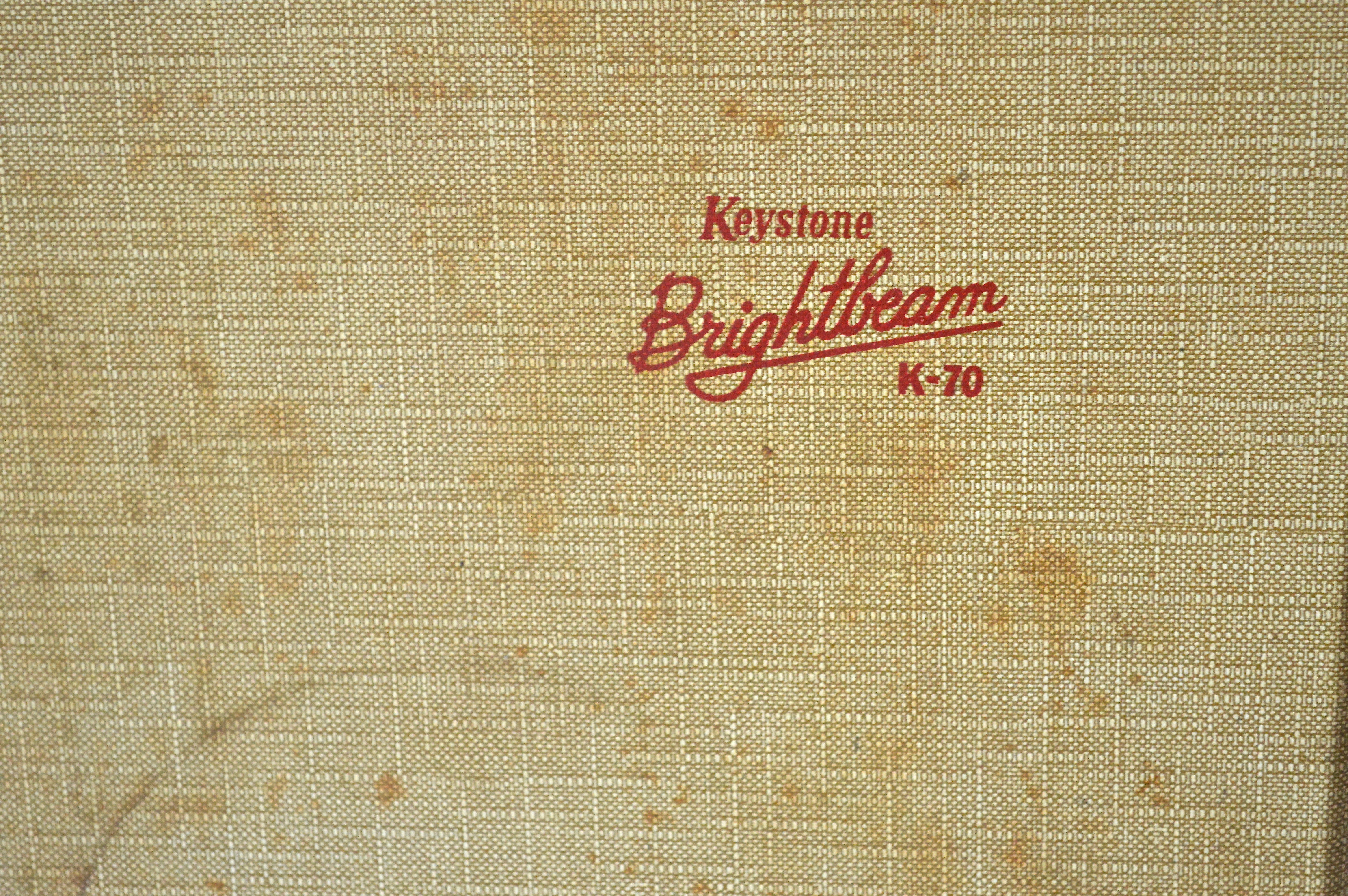 Keystone Brightbeam K70 Film Movie Projector With Movie Films