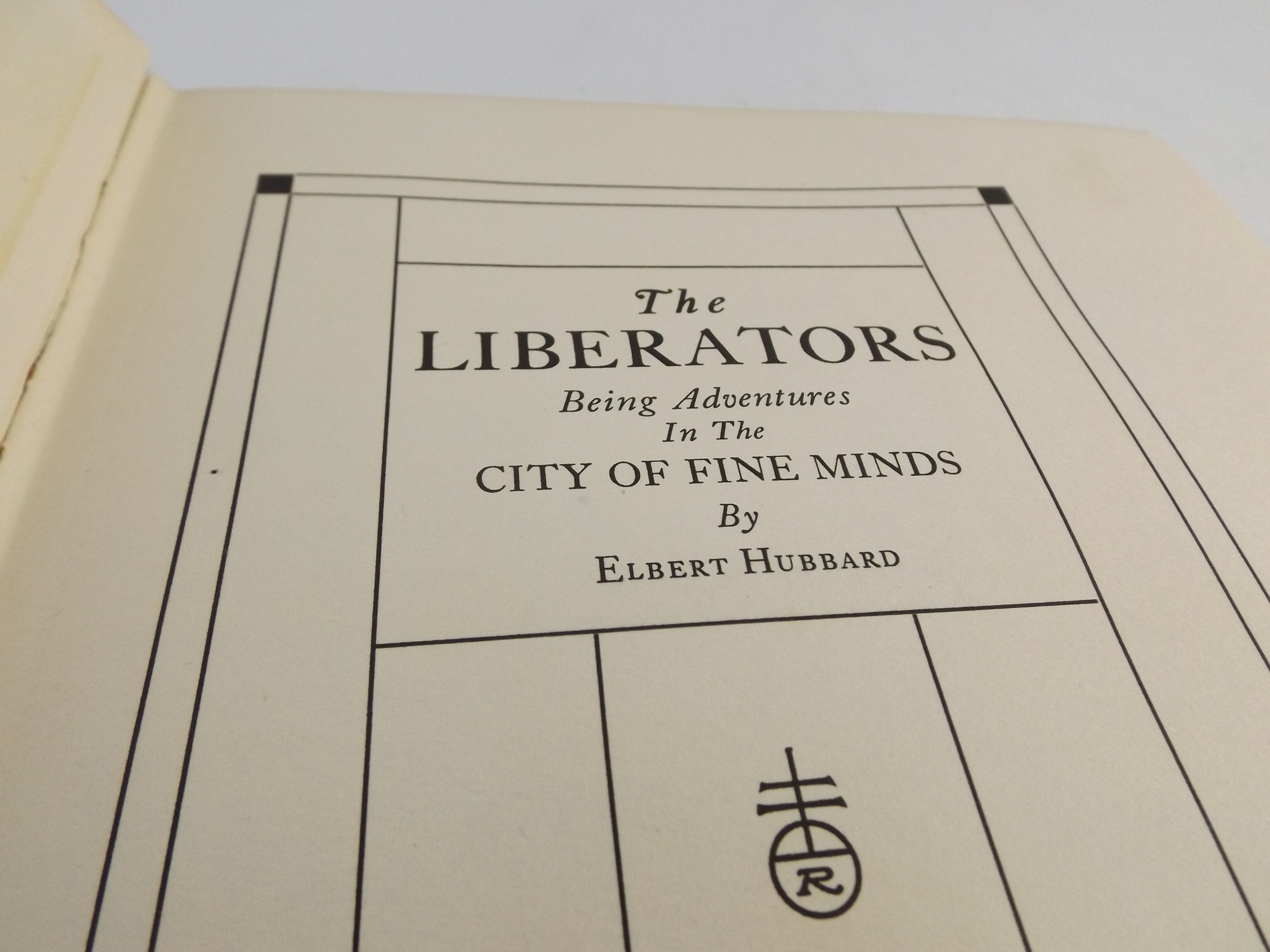 'The Liberators' by Elbert Hubbard