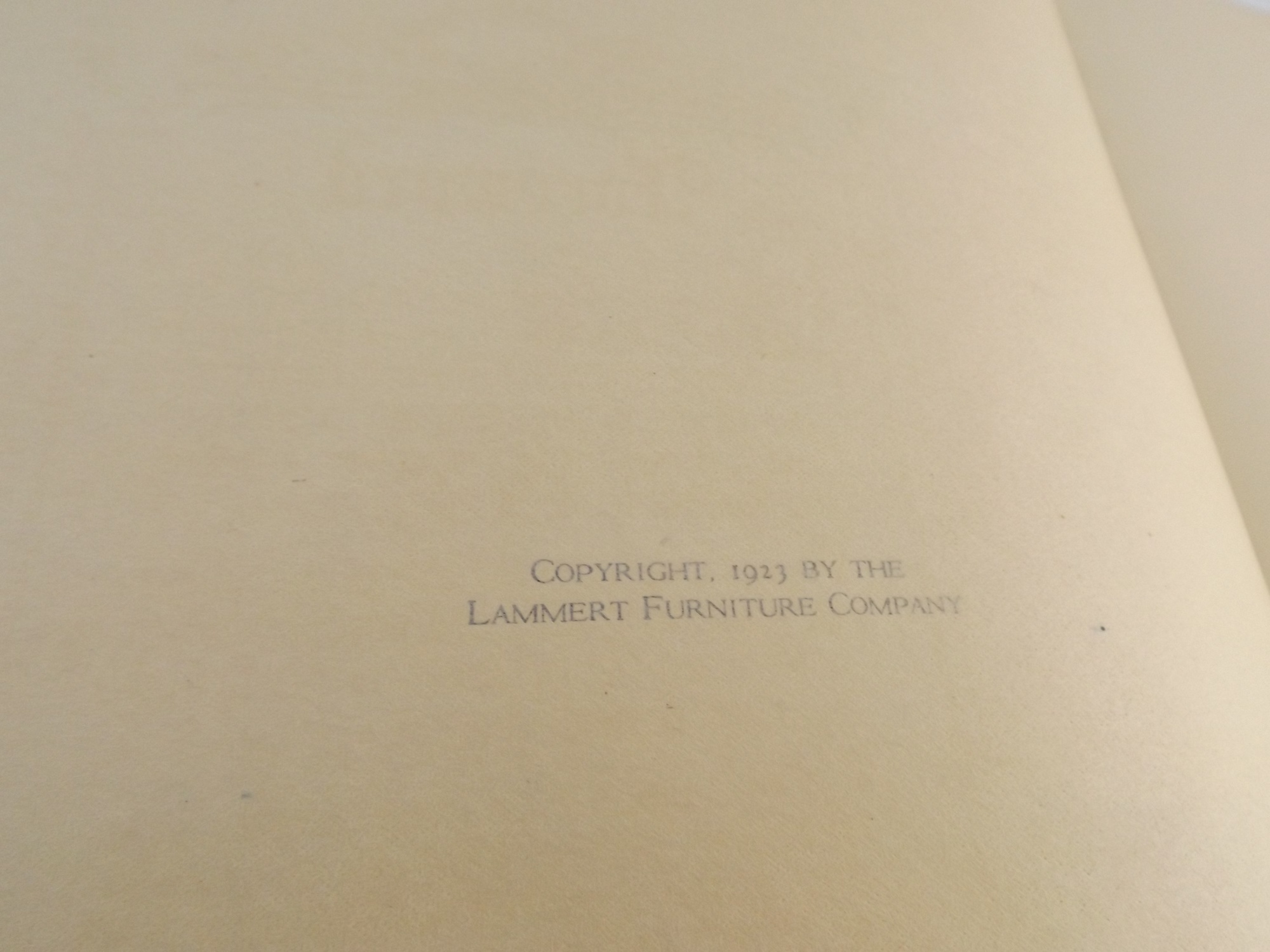 'Seven Centuries'--a 1923 Style Book