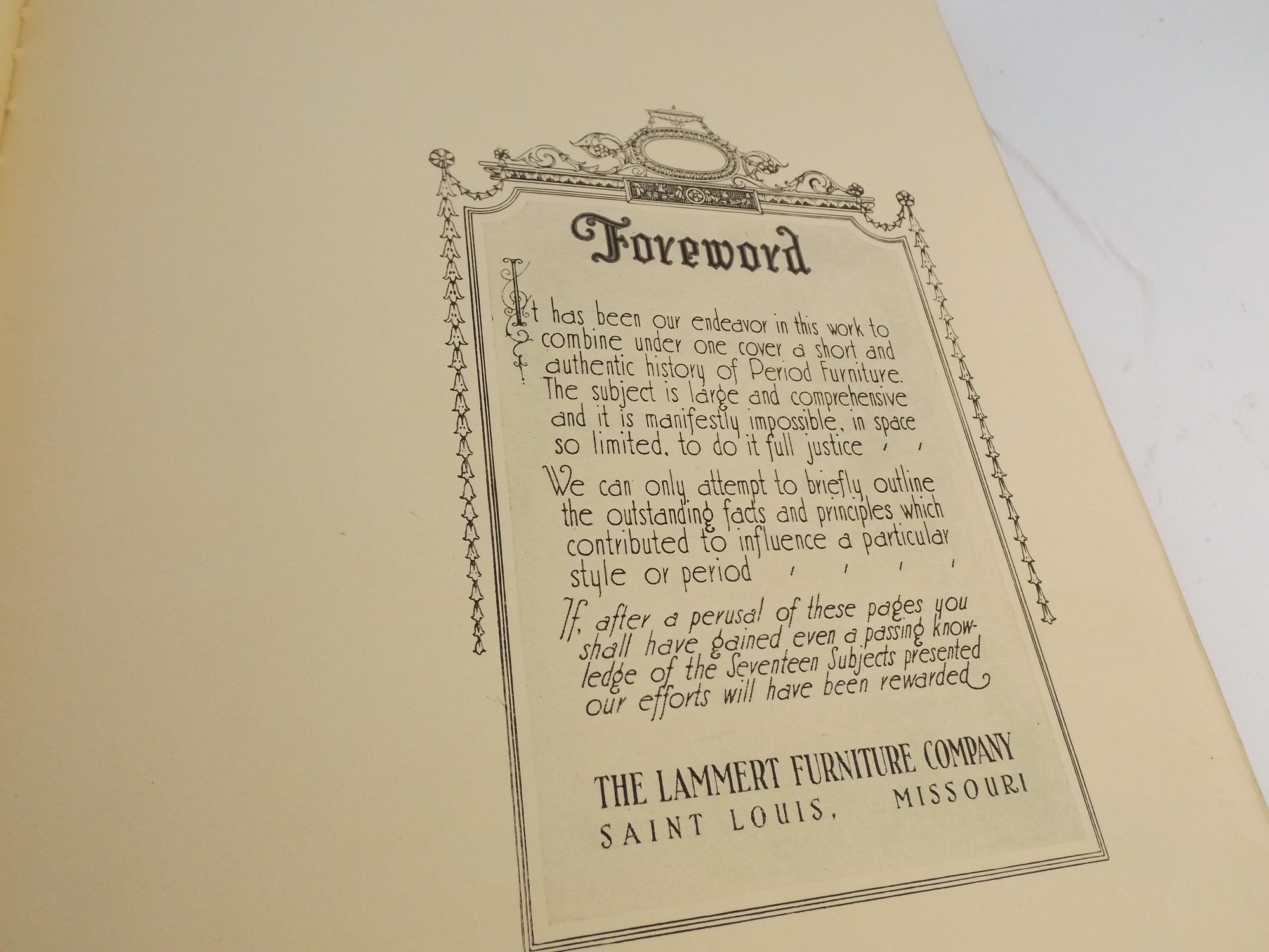 'Seven Centuries'--a 1923 Style Book