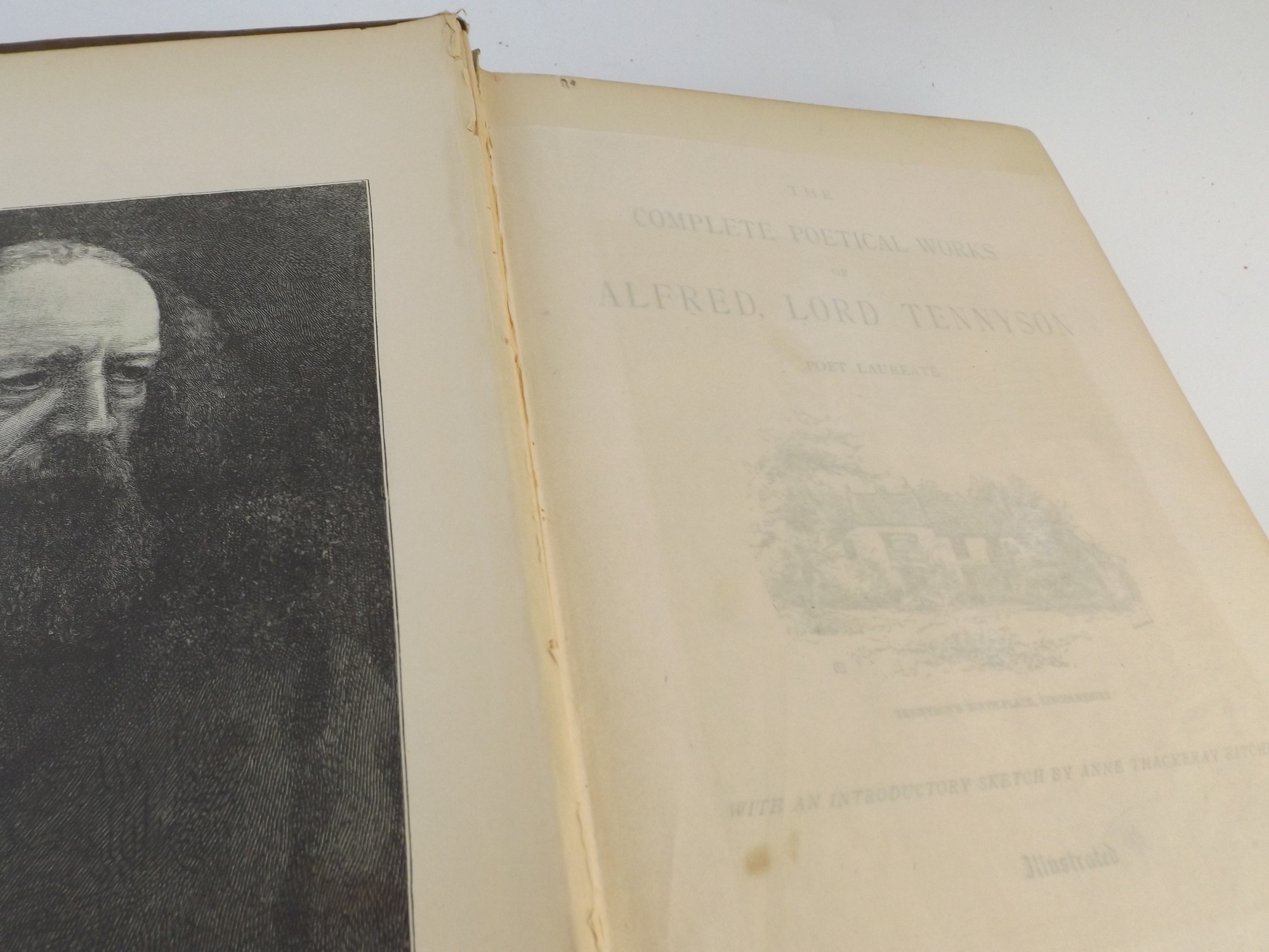 Illustrated Tennyson Book of Poetry