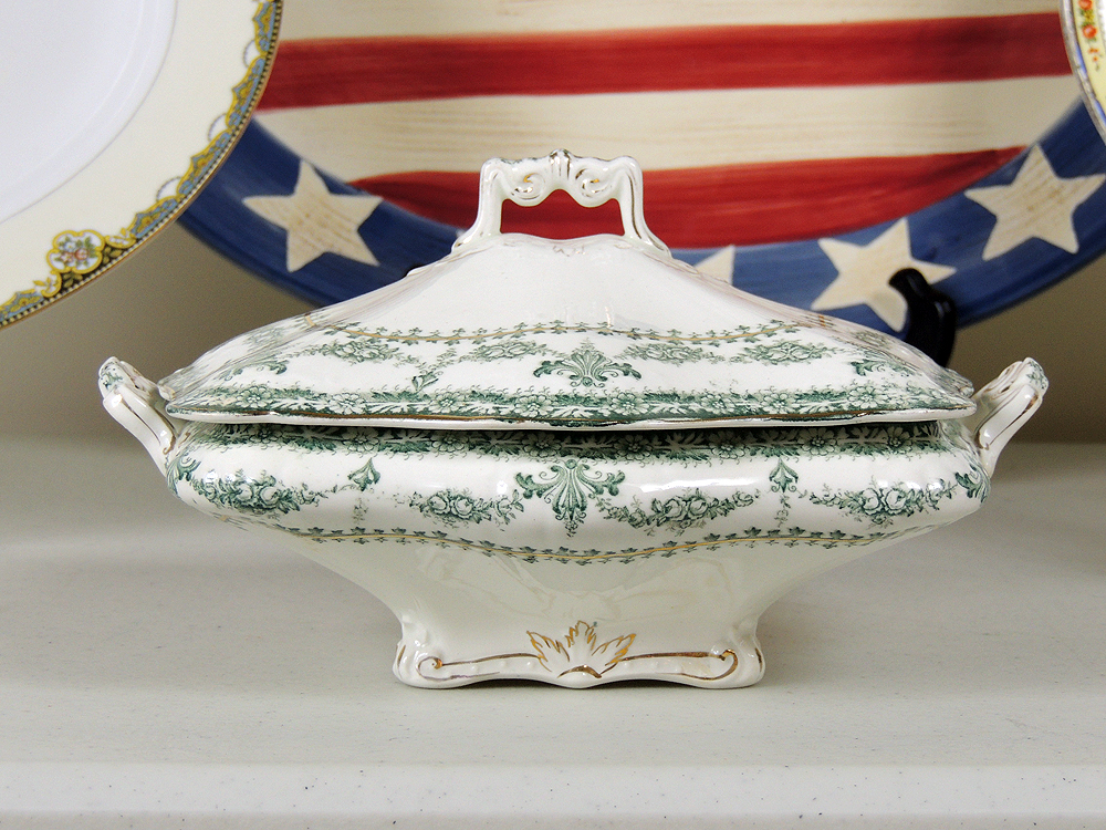 Turkey Platters and Vintage China